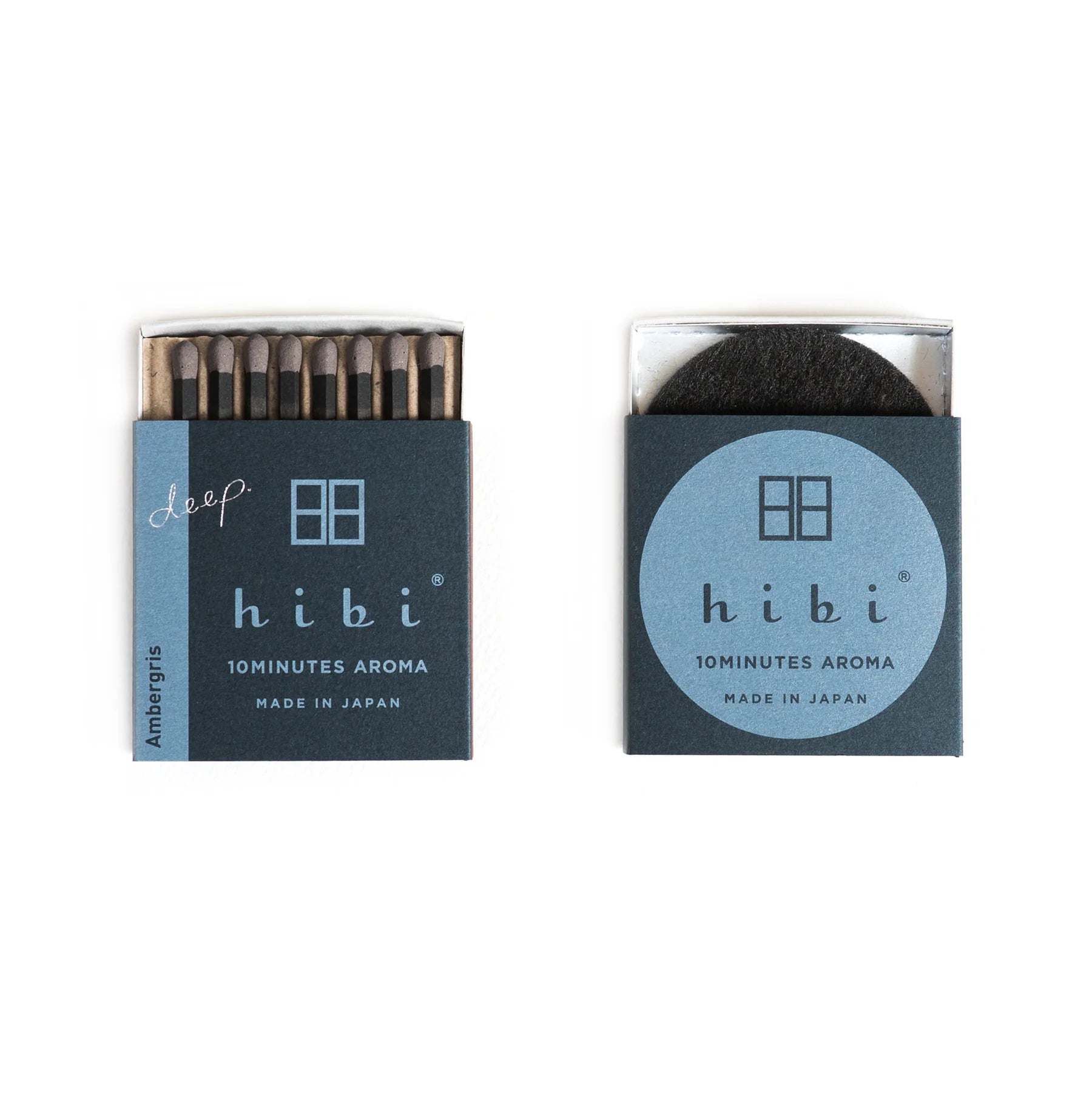 Hibi Incense Matches - Ambergris