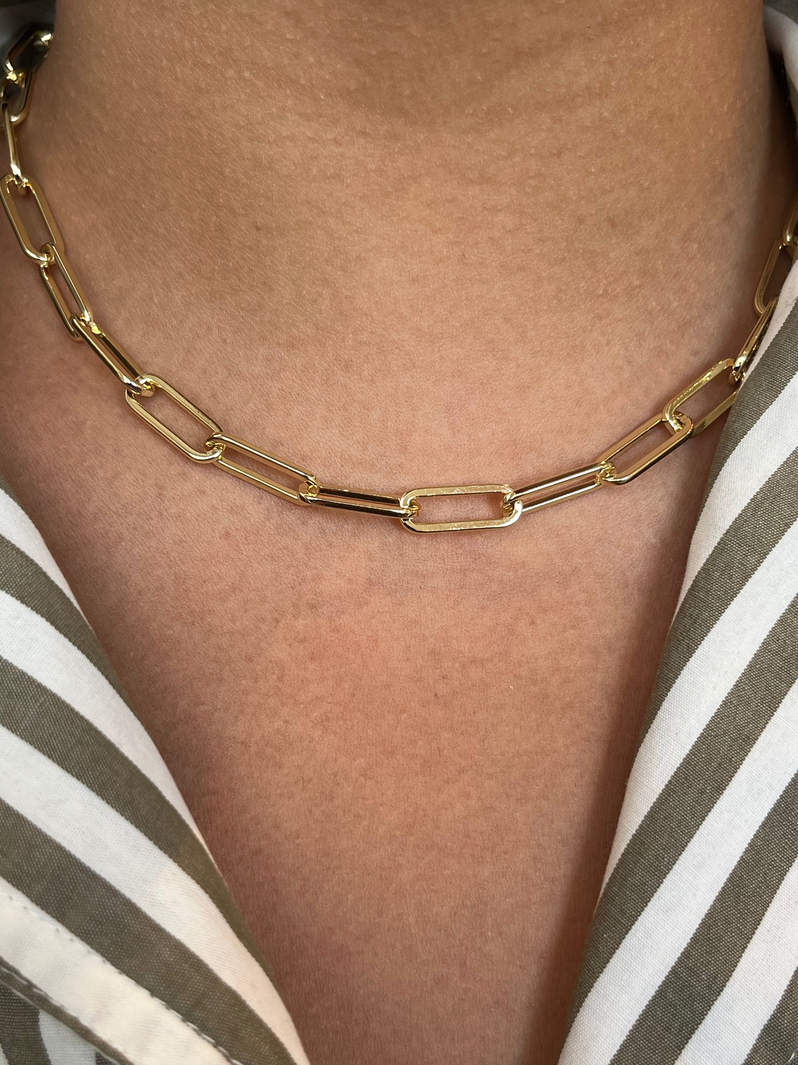 Gold Link Necklace