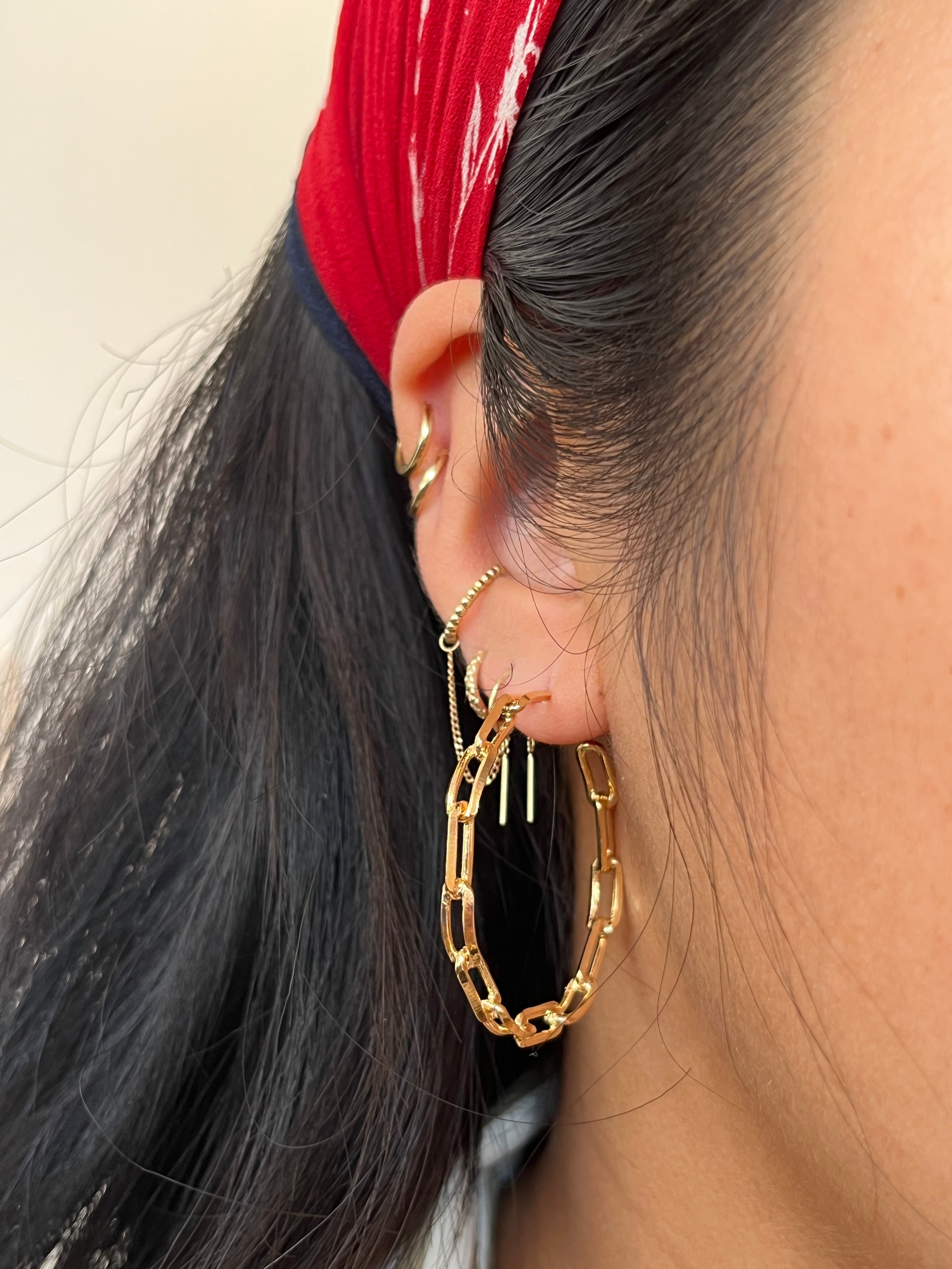 Chain Link Earrings
