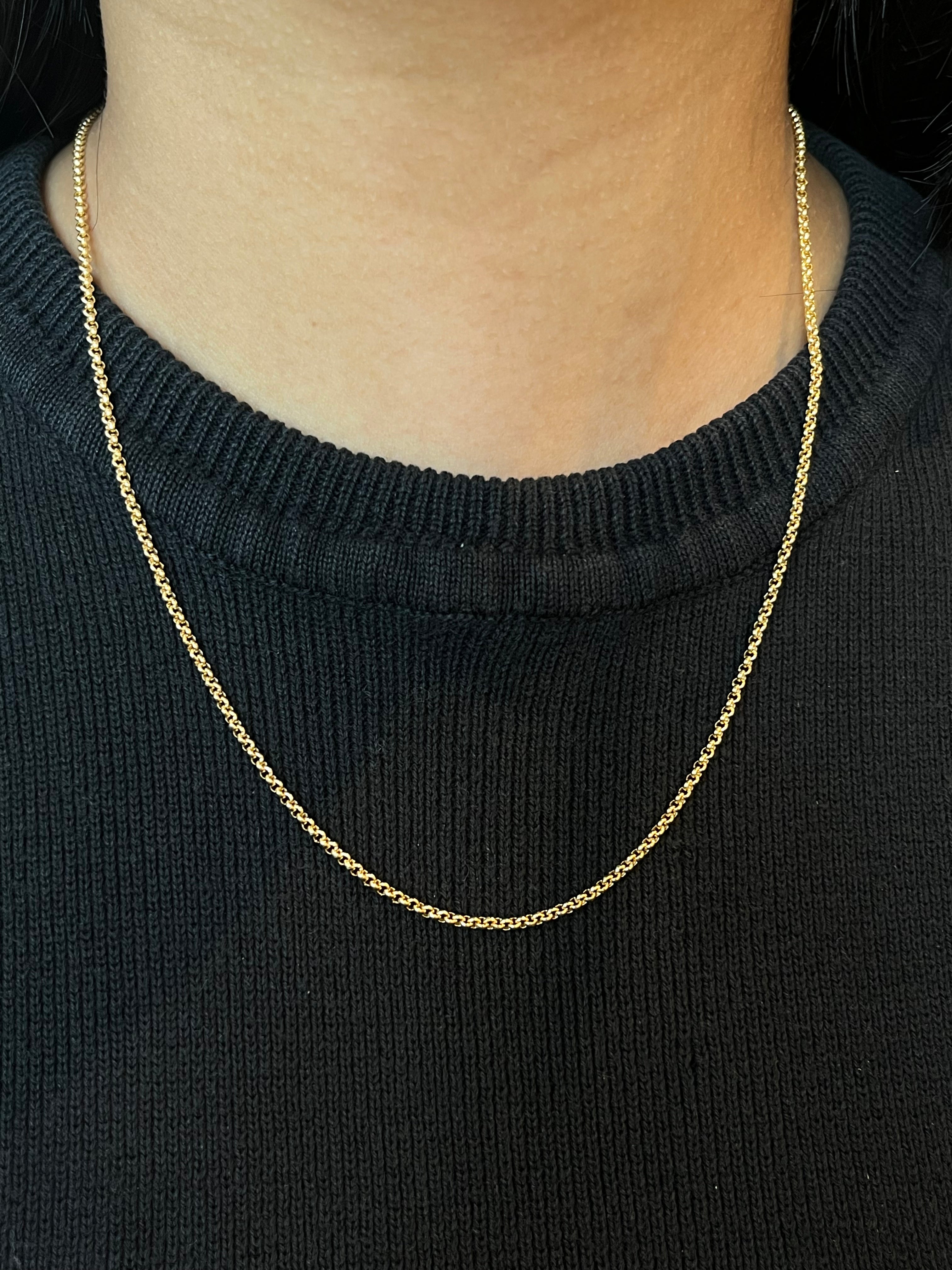 Goldfill 2mm Rolo Chain