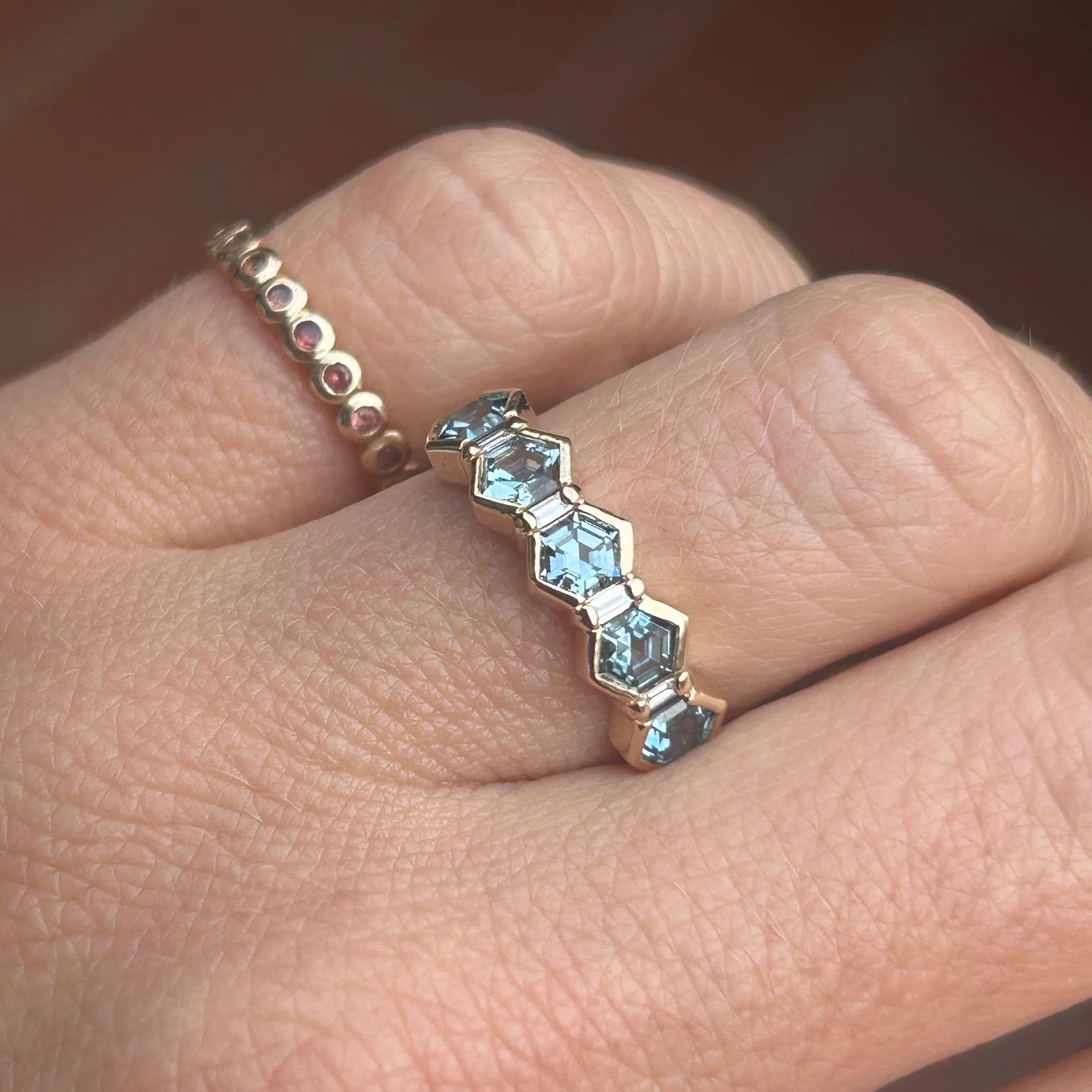 Arden Ring - Teal Sapphire — Commitment, Curated