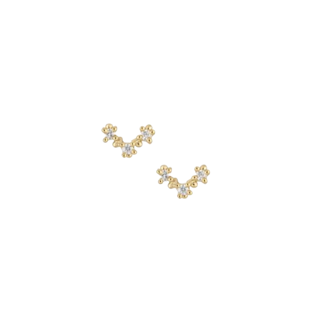 Kesem Studs - Diamond