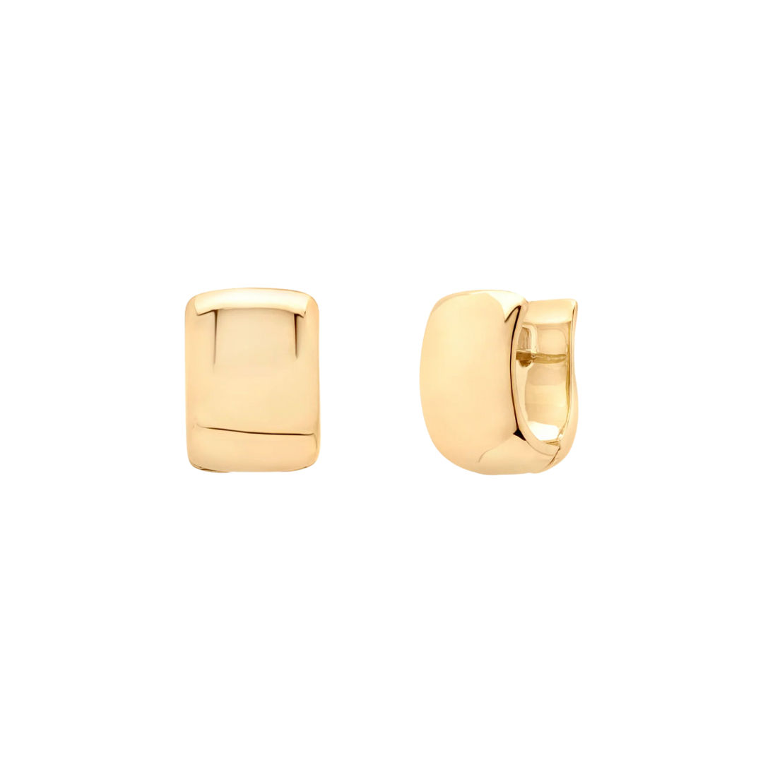 Fold Earrings - Gold