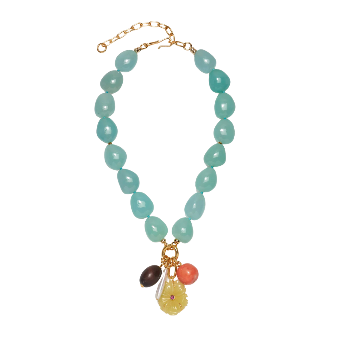 Cordoba Necklace - Sea Foam — Lizzie Fortunato Demi-Fine Trunk Show