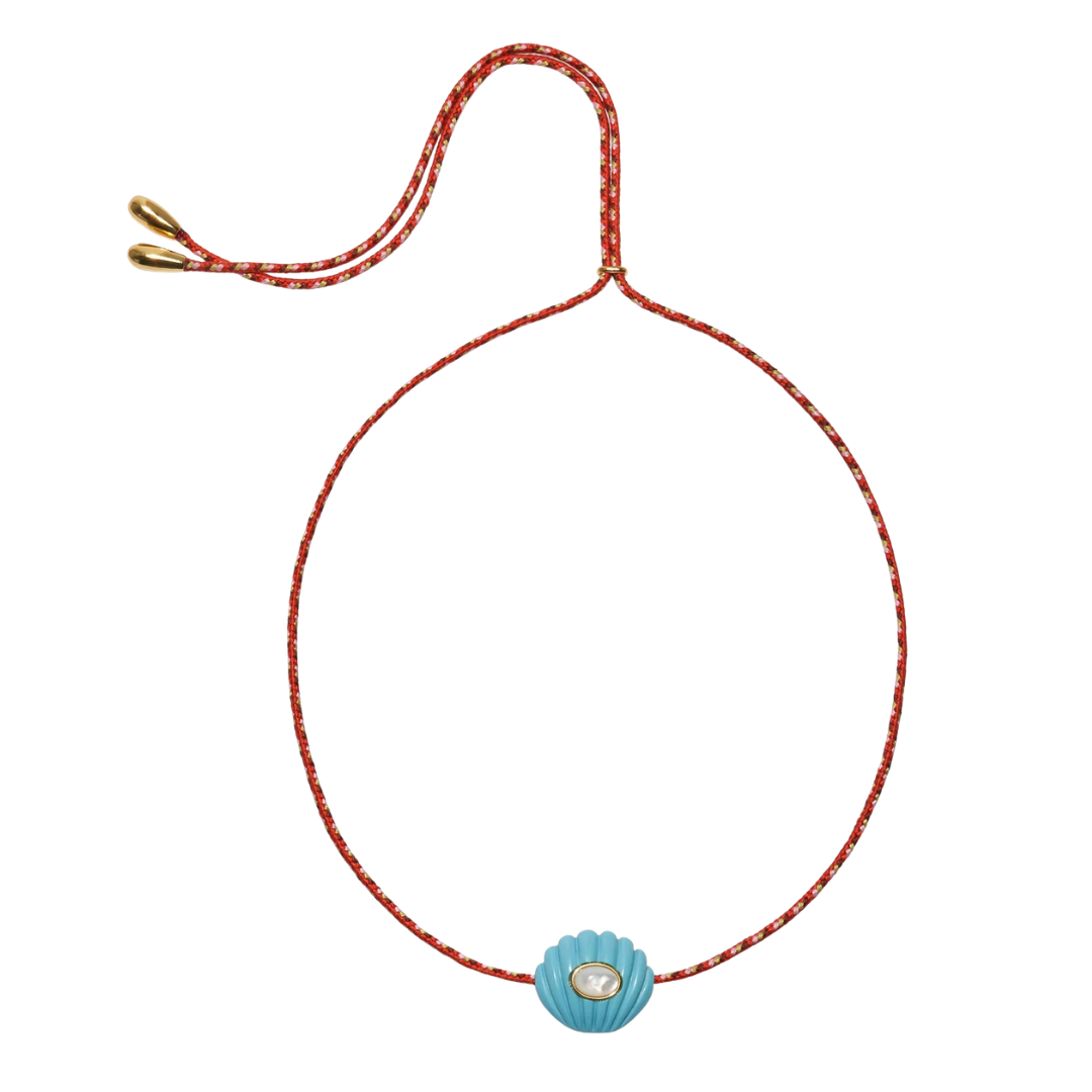 Kai Necklace - Red Hot — Lizzie Fortunato Demi-Fine Trunk Show