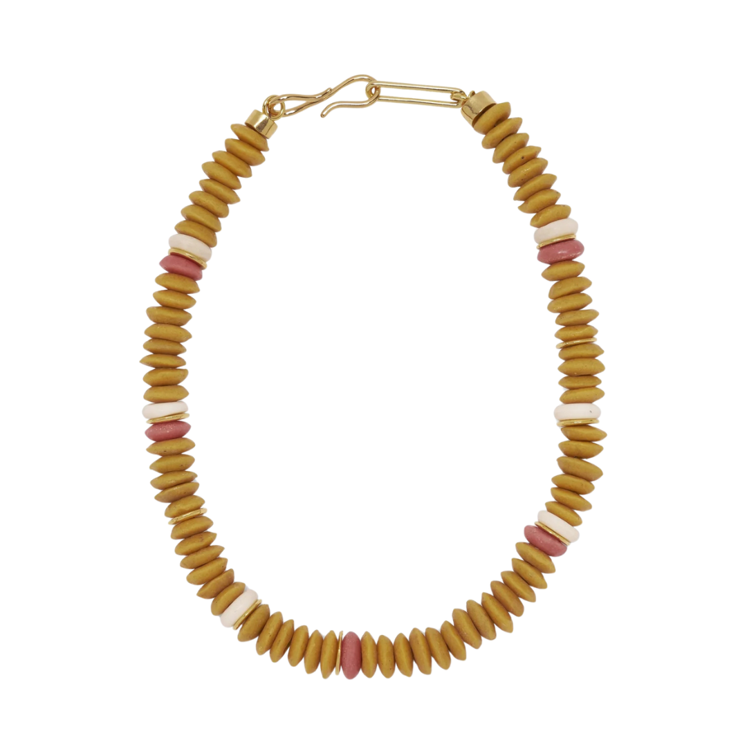 Laguna Necklace - Mustard — Lizzie Fortunato Demi-Fine Trunk Show