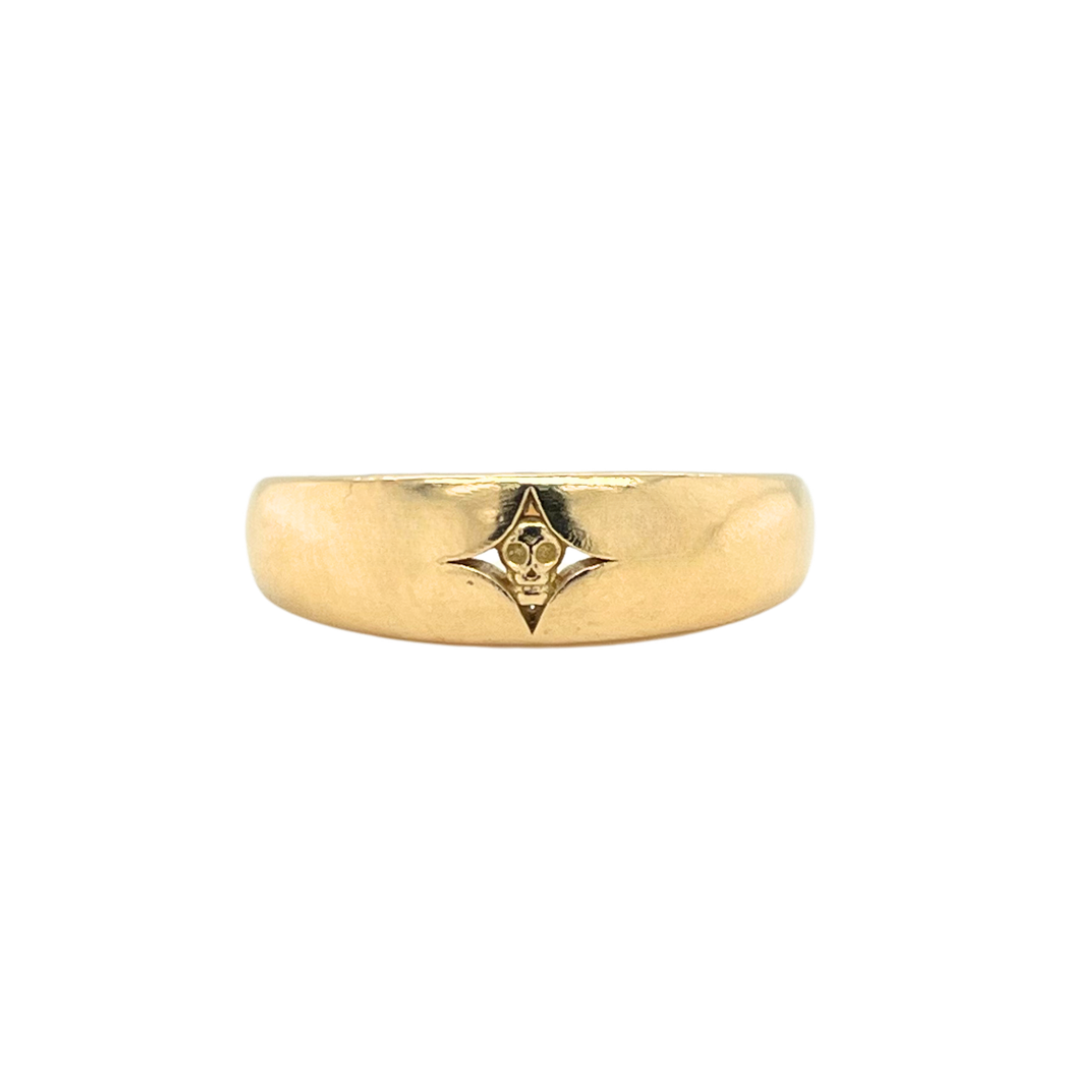 Tapered Single Skull Band — Tarot & Talismans