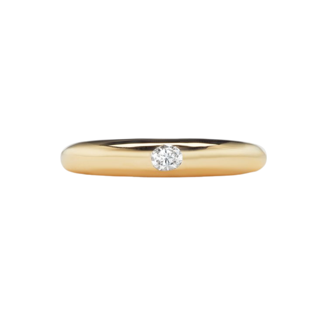 Diamond Leander Ring — Commitment, Curated