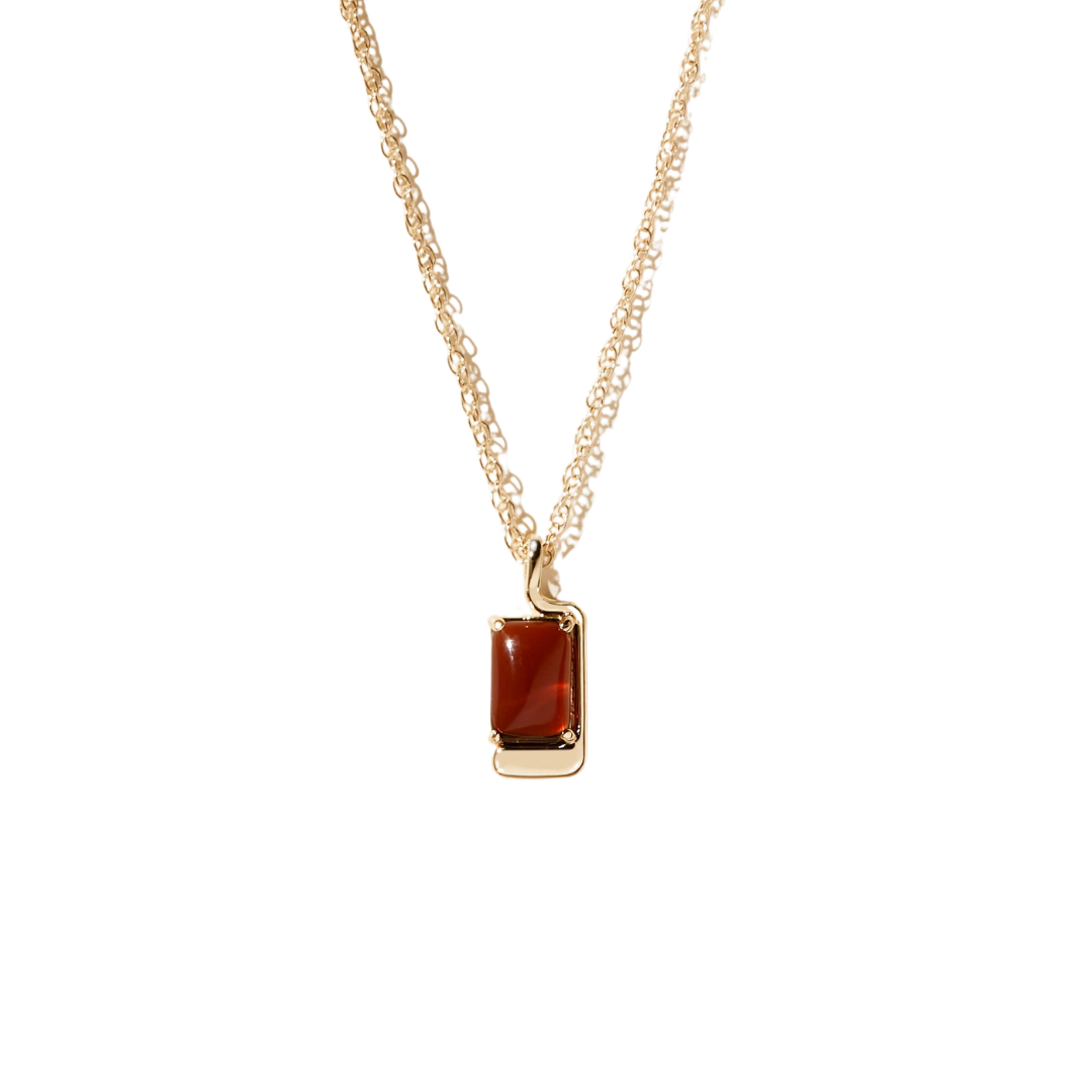 Foster Necklace - Brown