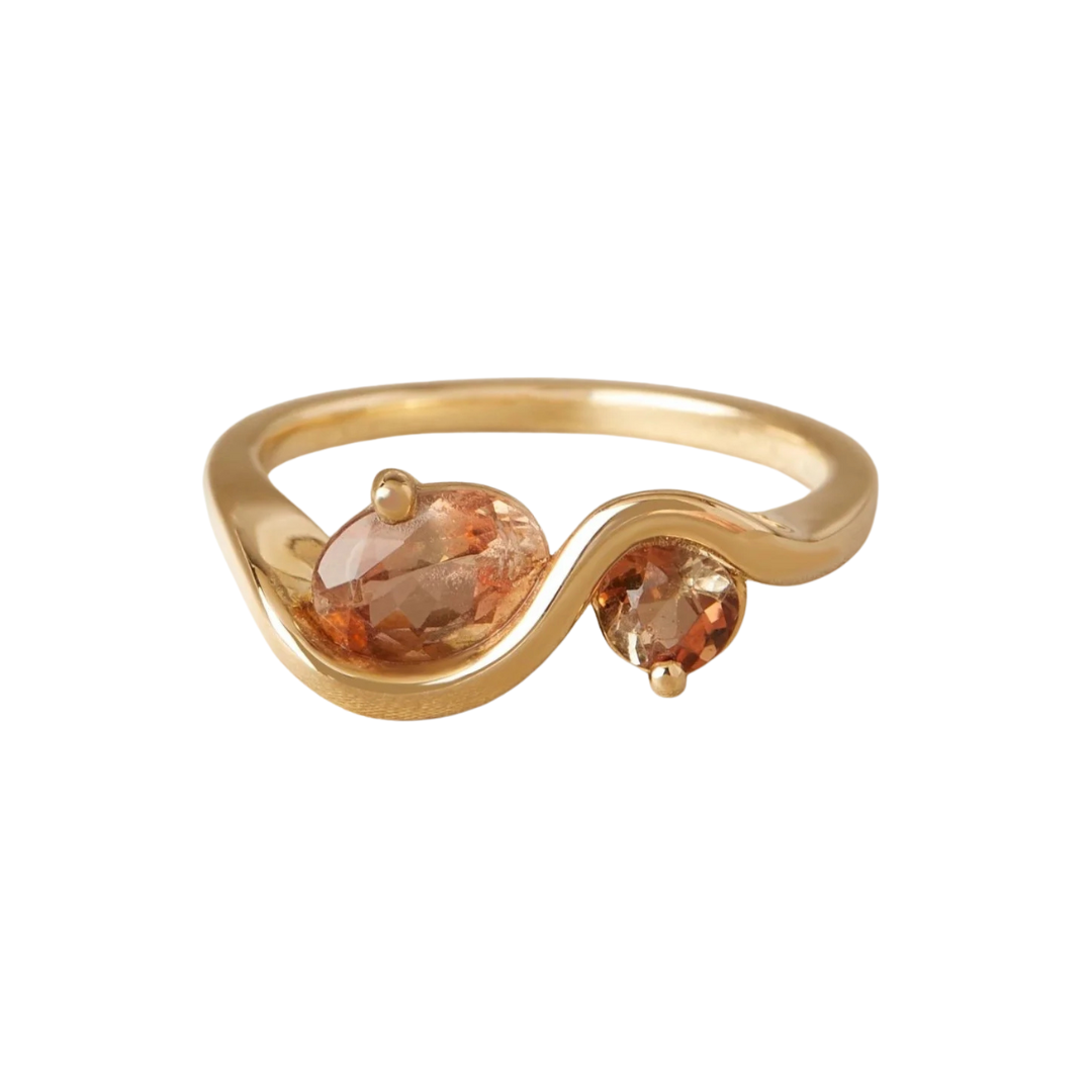 Duo Ring - Andalusite — Lindsay Lewis Trunk Show