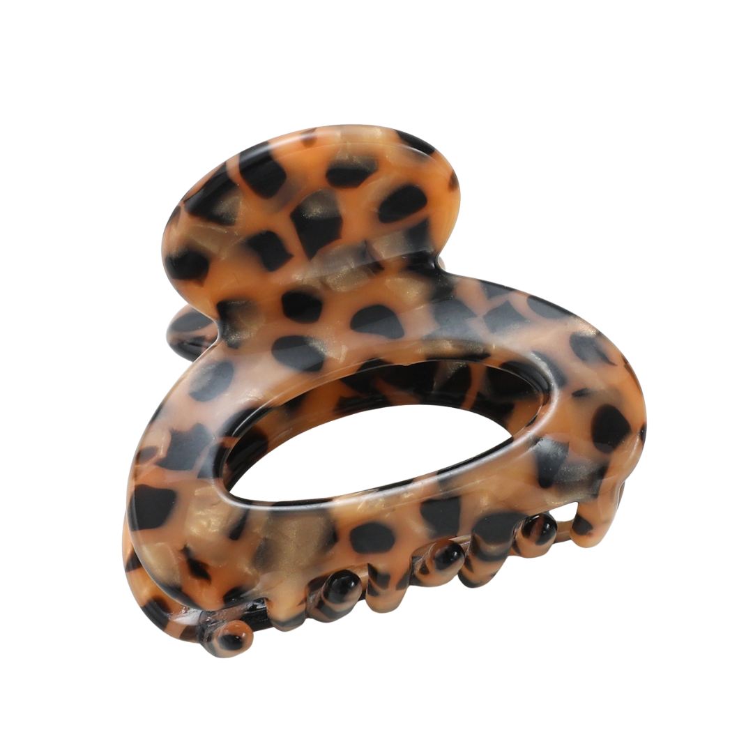 Lucie Mini Claw Clip - Wild Leopard Mini