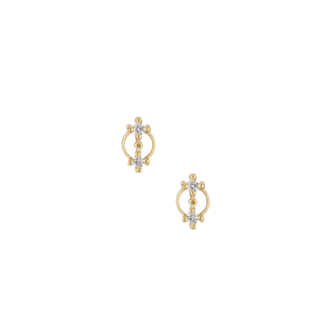 Lumi Studs - Diamond