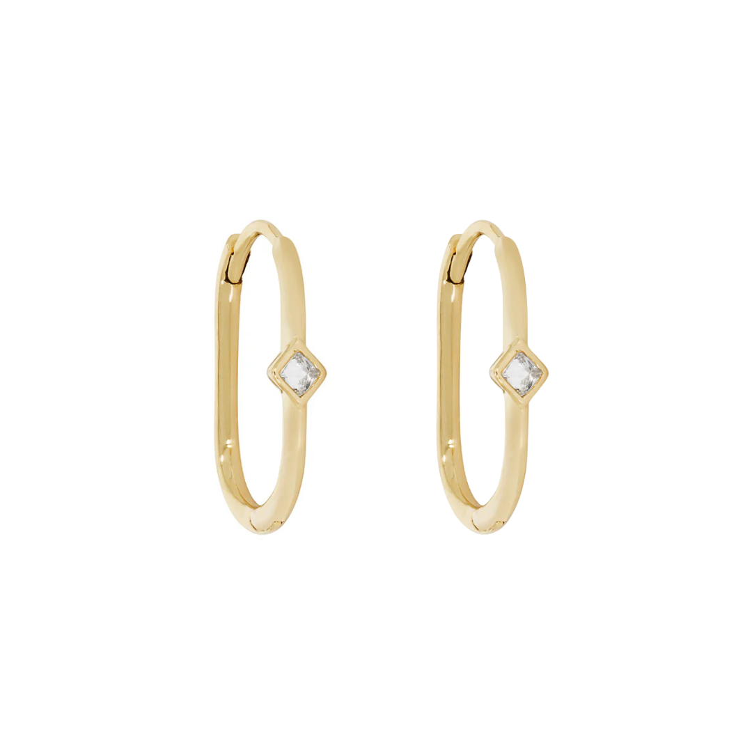 Reverse Set Princess Diamond Oval Clickers - Midi