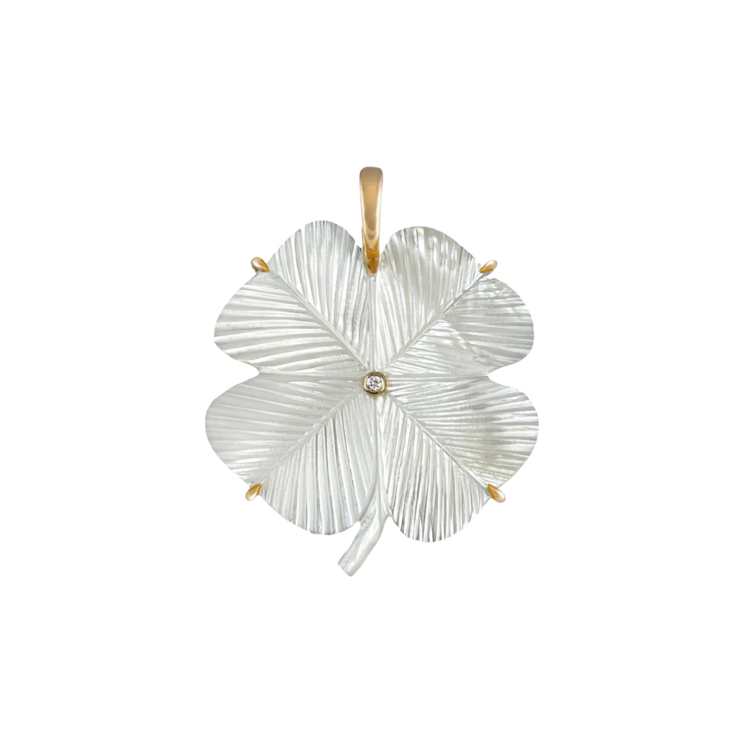 Mother of Pearl Clover — Maura Green Trunk Show
