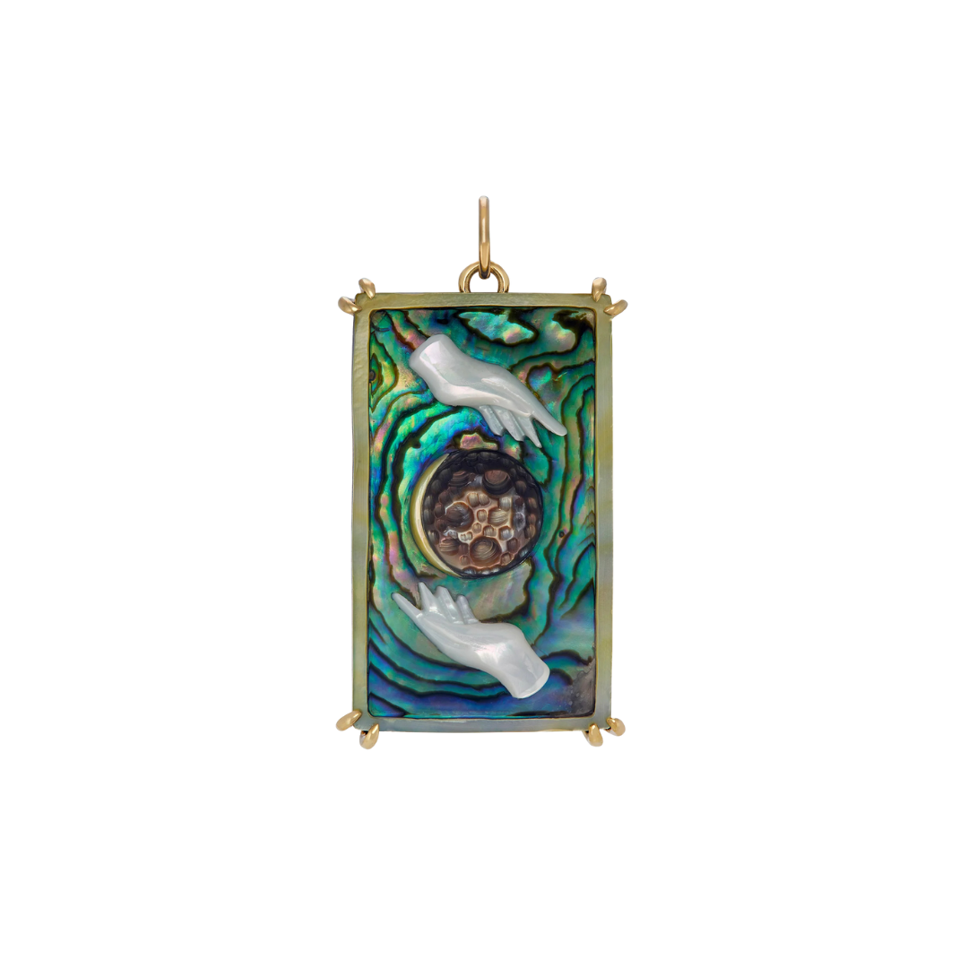 Moon Tarot Card Charm — Maura Green Trunk Show