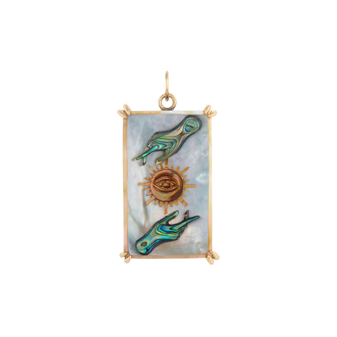 Sun Tarot Card Charm — Maura Green Trunk Show
