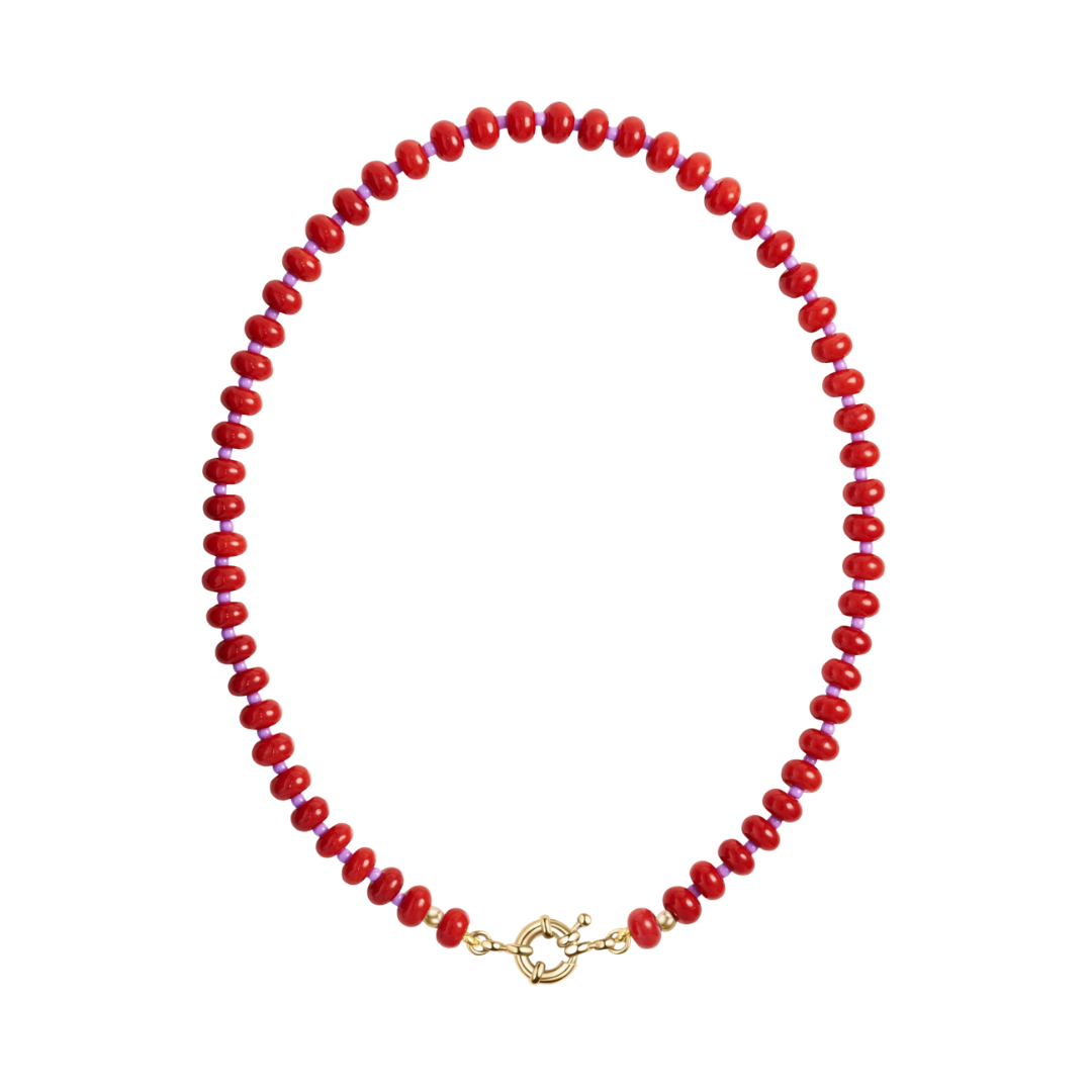 Macey Gemstone Necklace - Jaipur