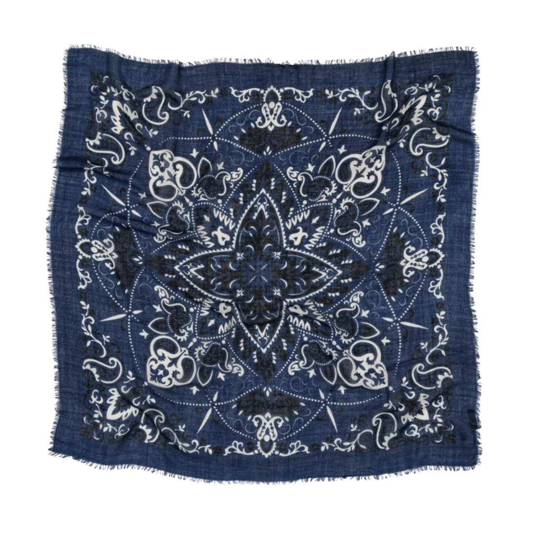 Navy Scarf