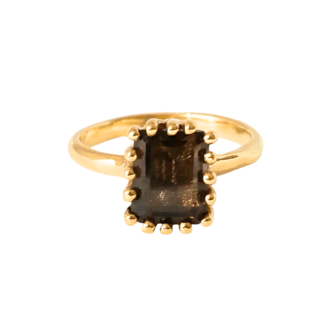 Ramona Ring - Smoky Topaz