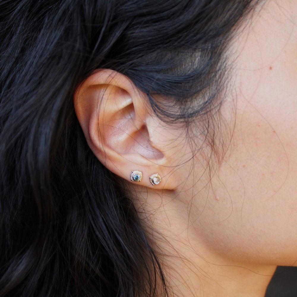 Mari Earrings - Moonstone