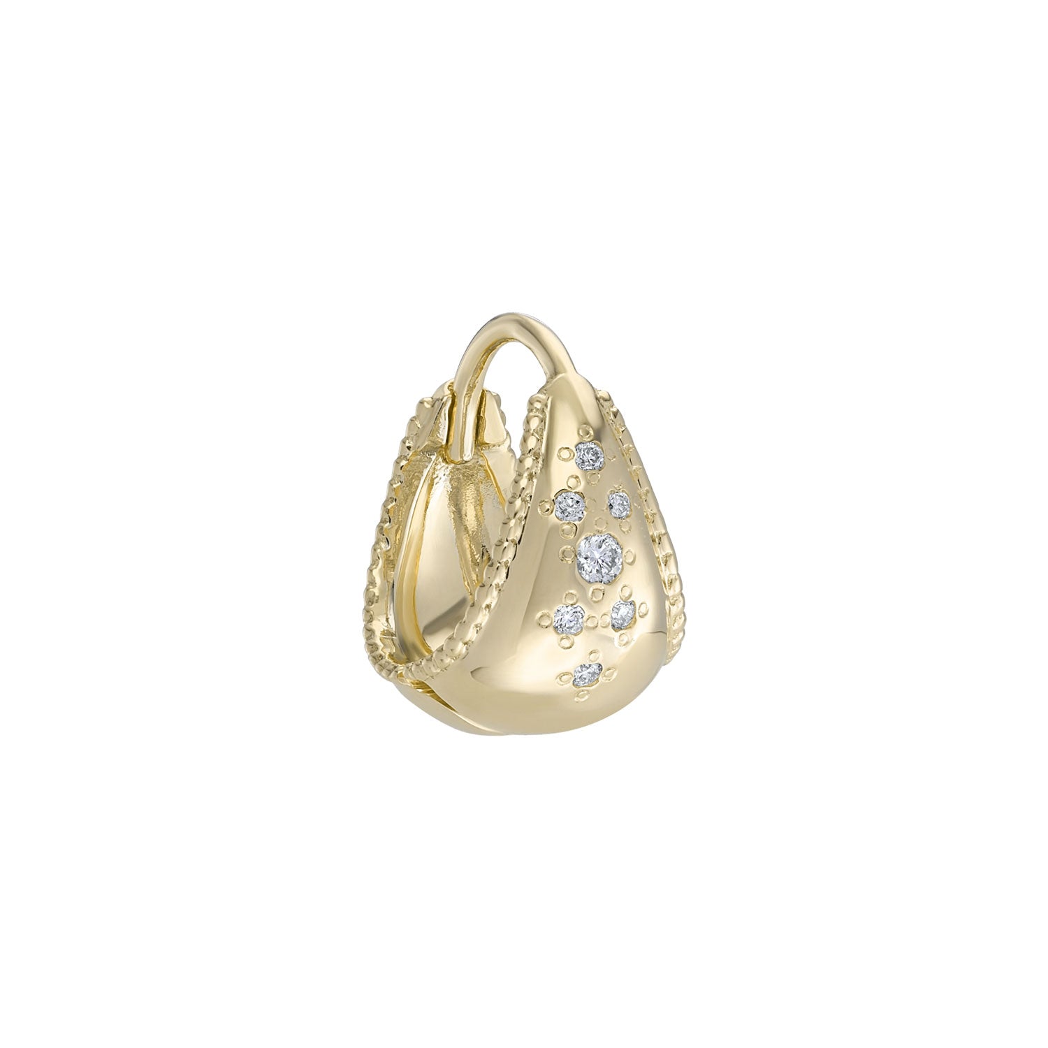 Dôme Diamond Scatter Hoop - Midi
