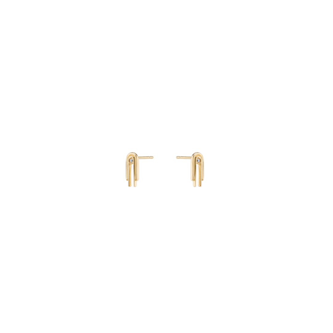 Mini Speed of Light Stud Earrings