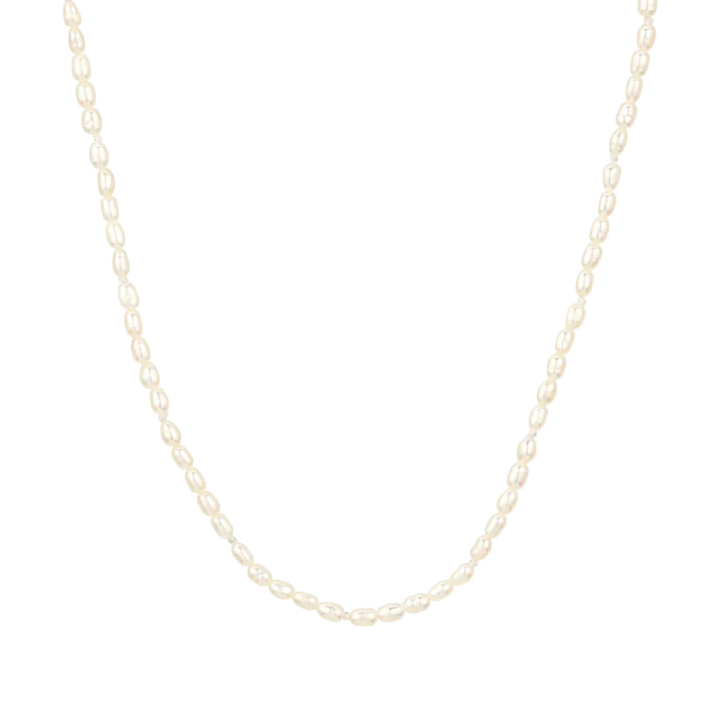 Tiny Seed Pearl Necklace