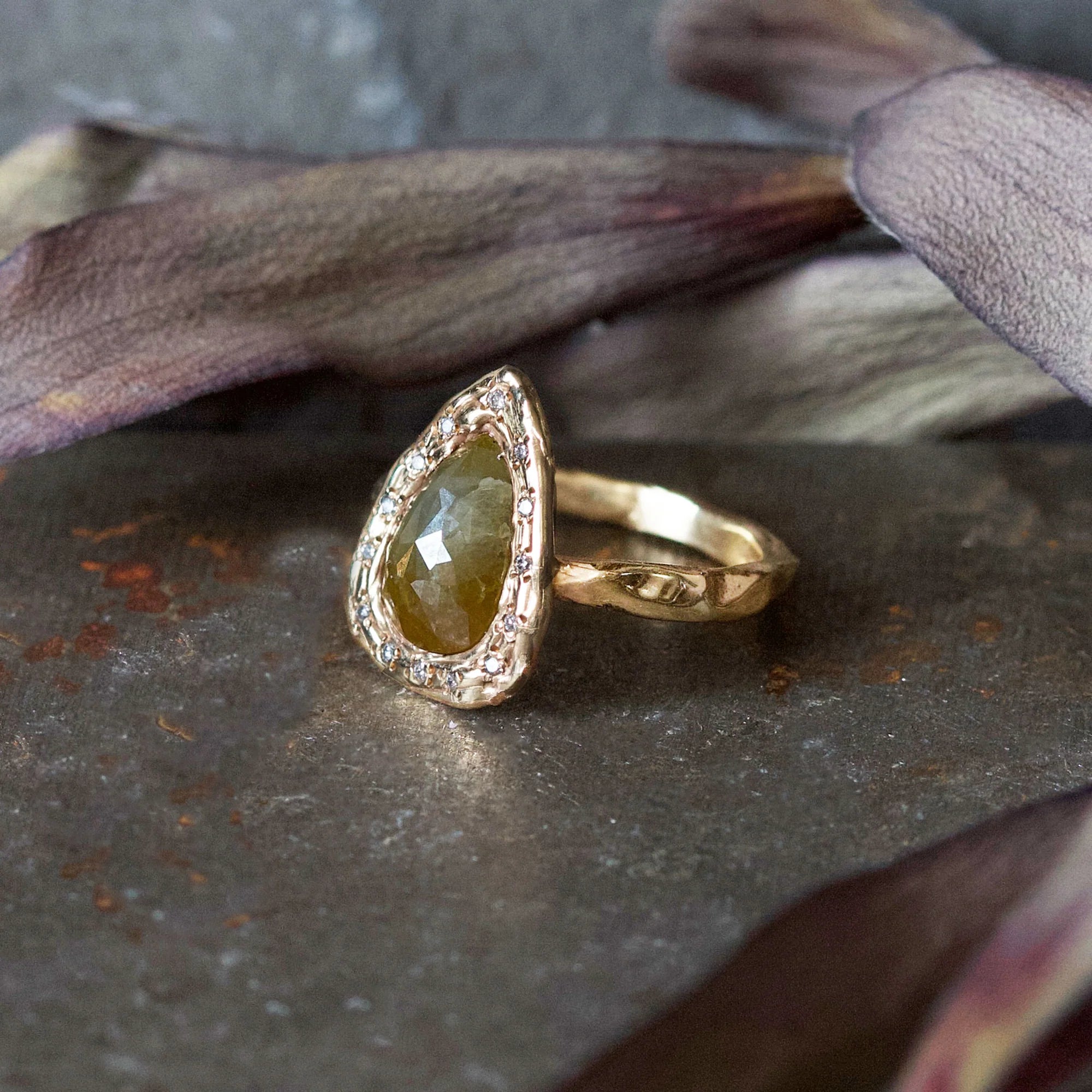 Honey Diamond Ring — Commitment, Curated
