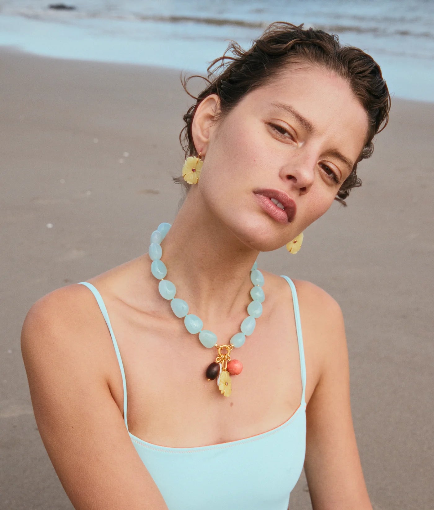 Cordoba Necklace - Sea Foam — Lizzie Fortunato Demi-Fine Trunk Show