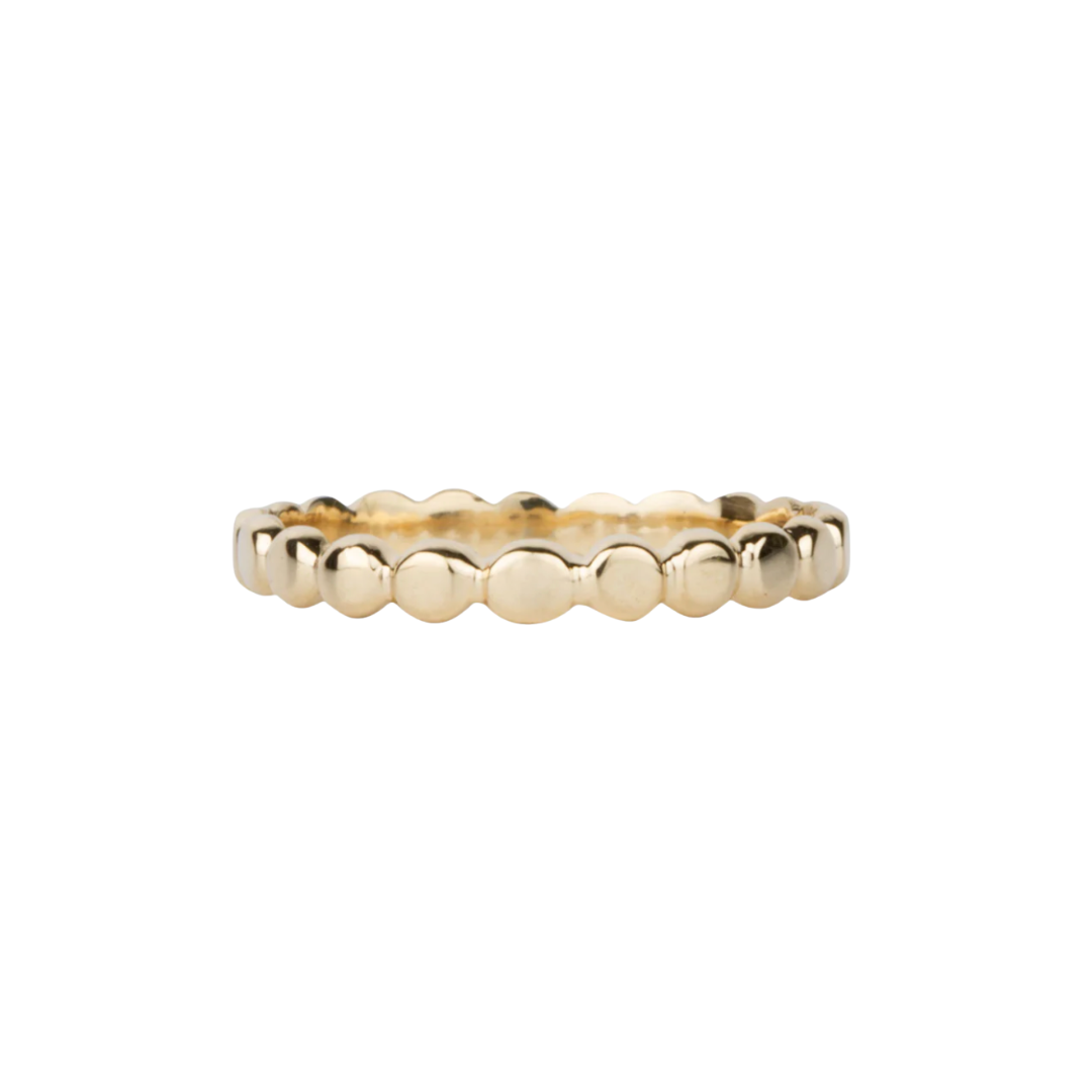Solid Gold Droplet Band