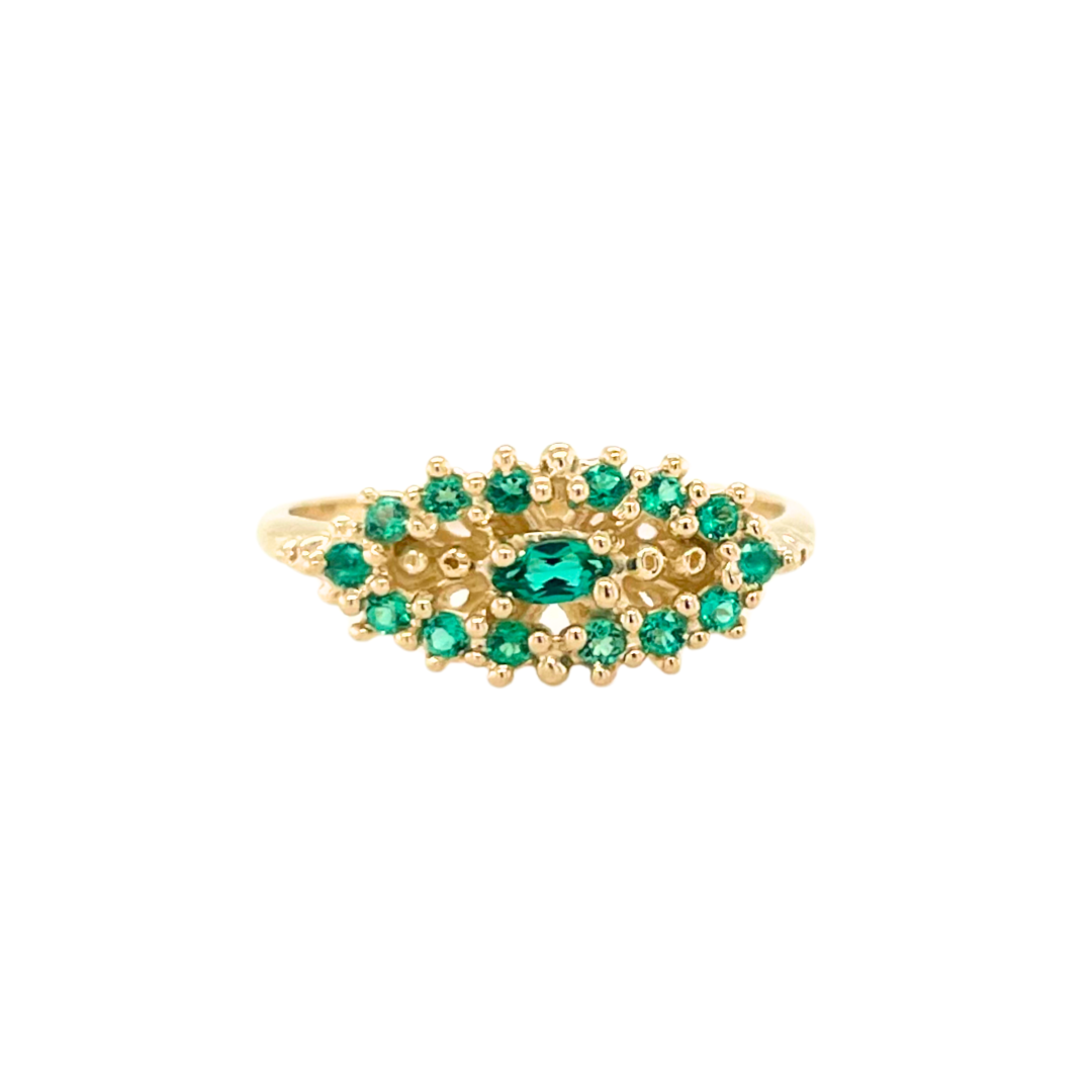 Panache Ring - Emerald