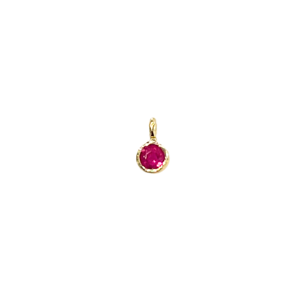 Welded Endless Bracelet - Ruby Charm