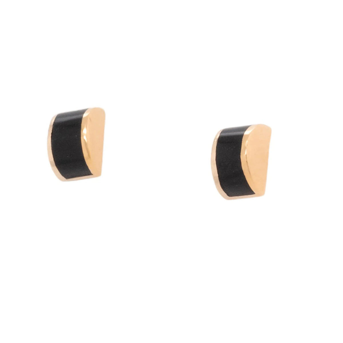 Luna Studs - Black Jade — Young in the Mountains Residency