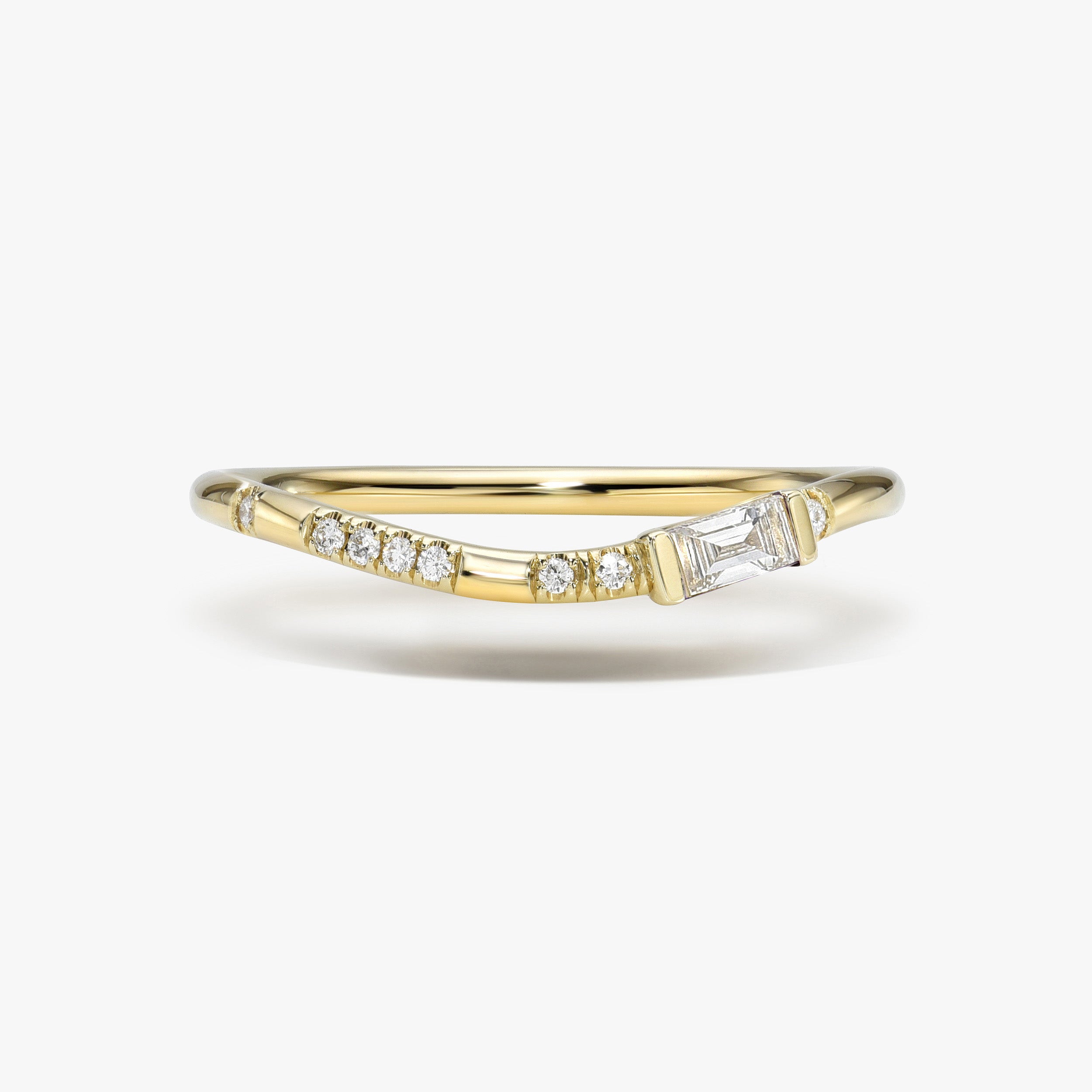 Pleiades Ellipse Birthstone Ring