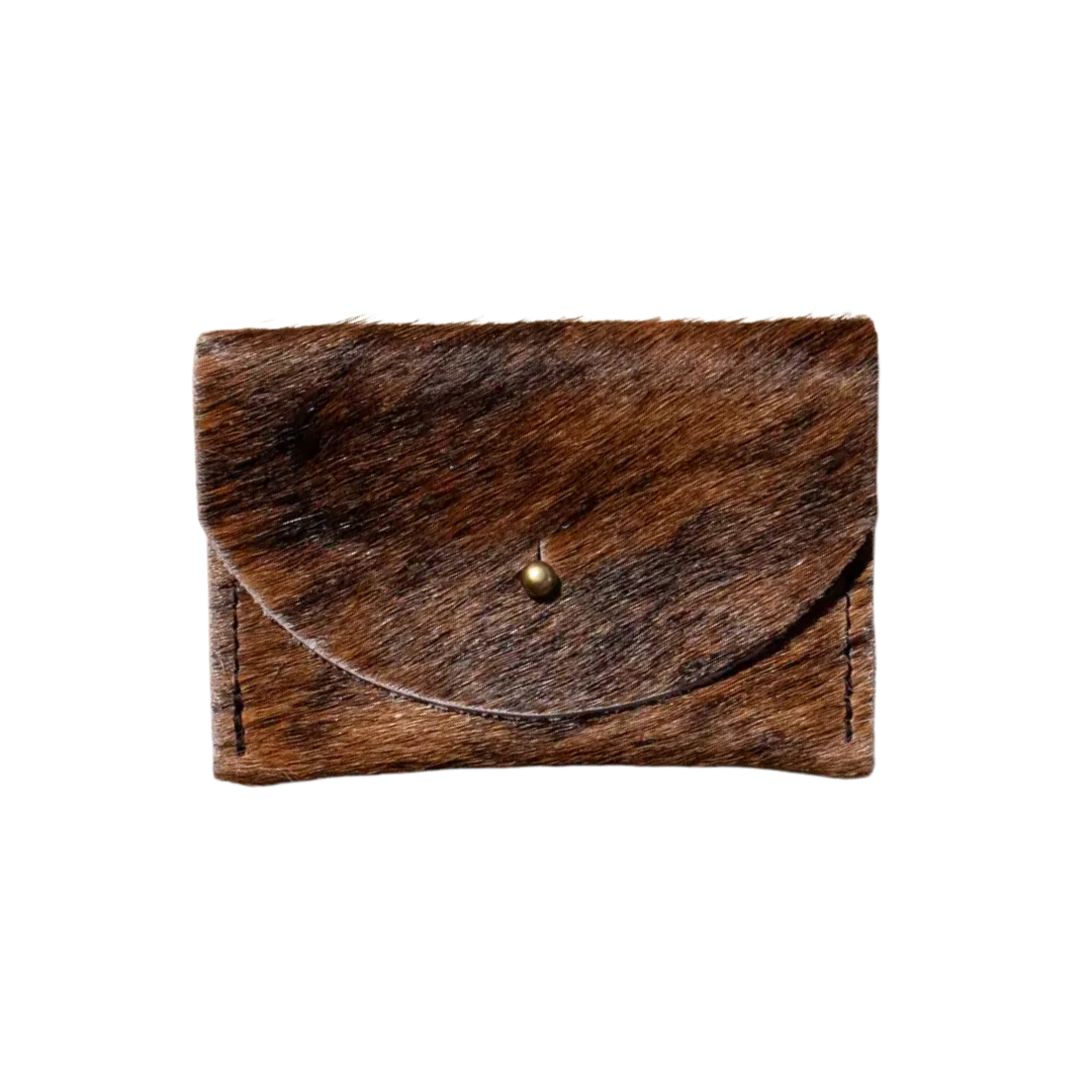 Brindle Cowhide Cardholder