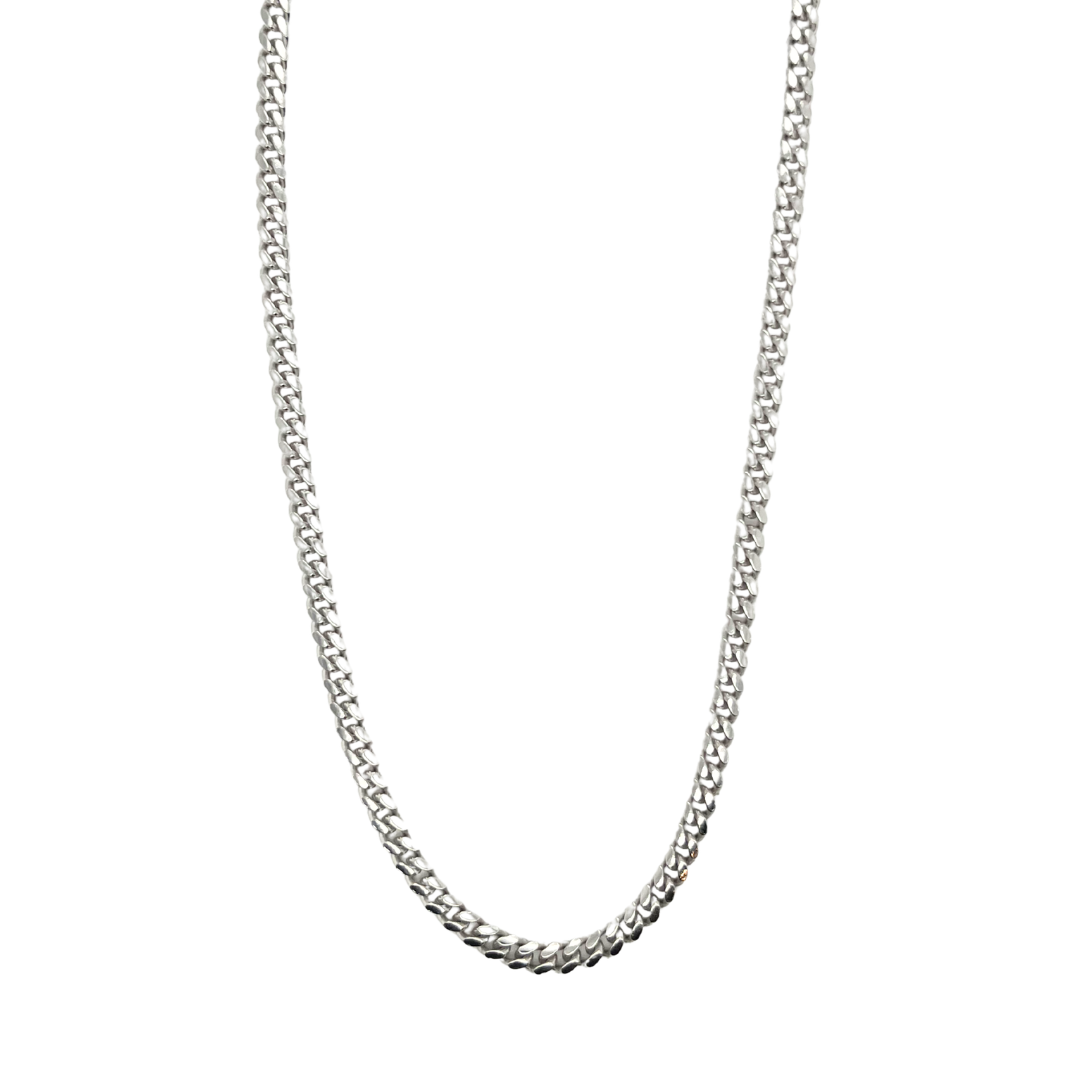 Sterling Silver Cuban Link Curb Chain