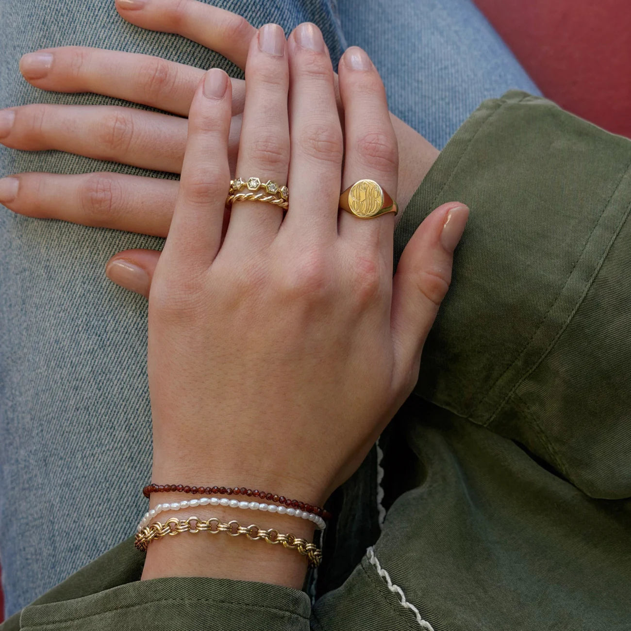 Petite Pearl Beaded Bracelet