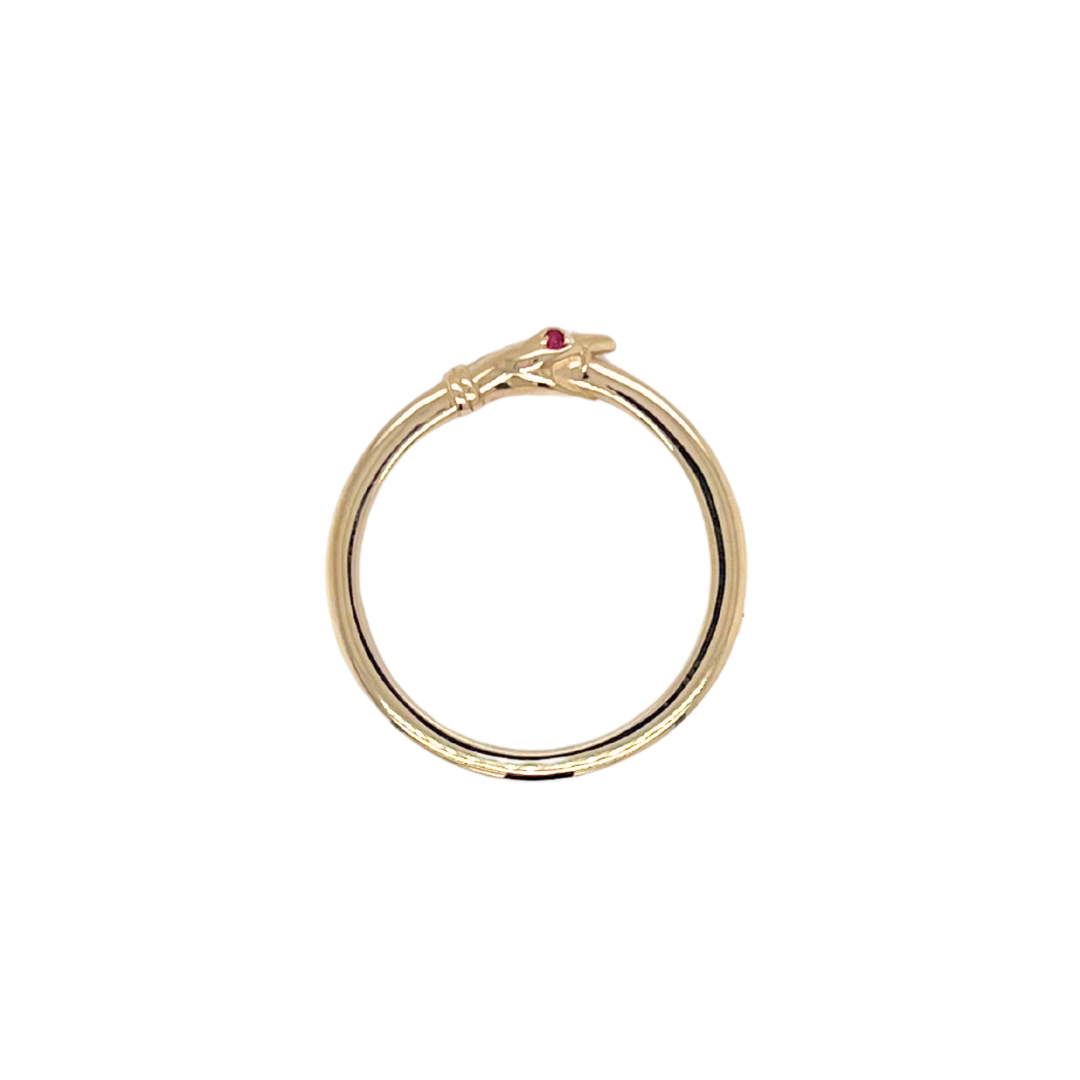 Aziza Ring - Ruby — Sandy Rubin Trunk Show