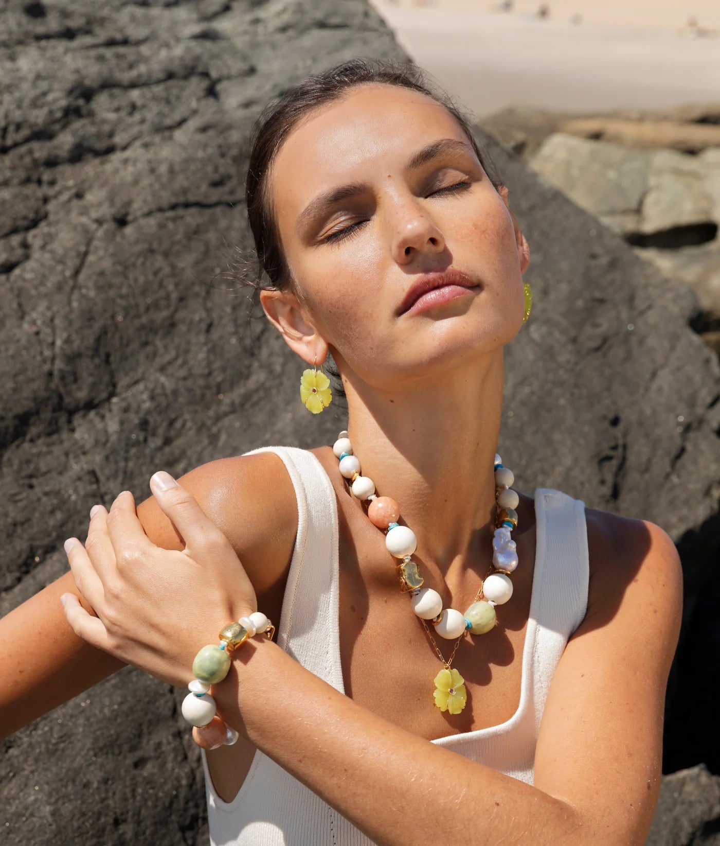 New Bloom Necklace - Canary