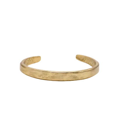 Slim Bronze Reyes Cuff Bracelet