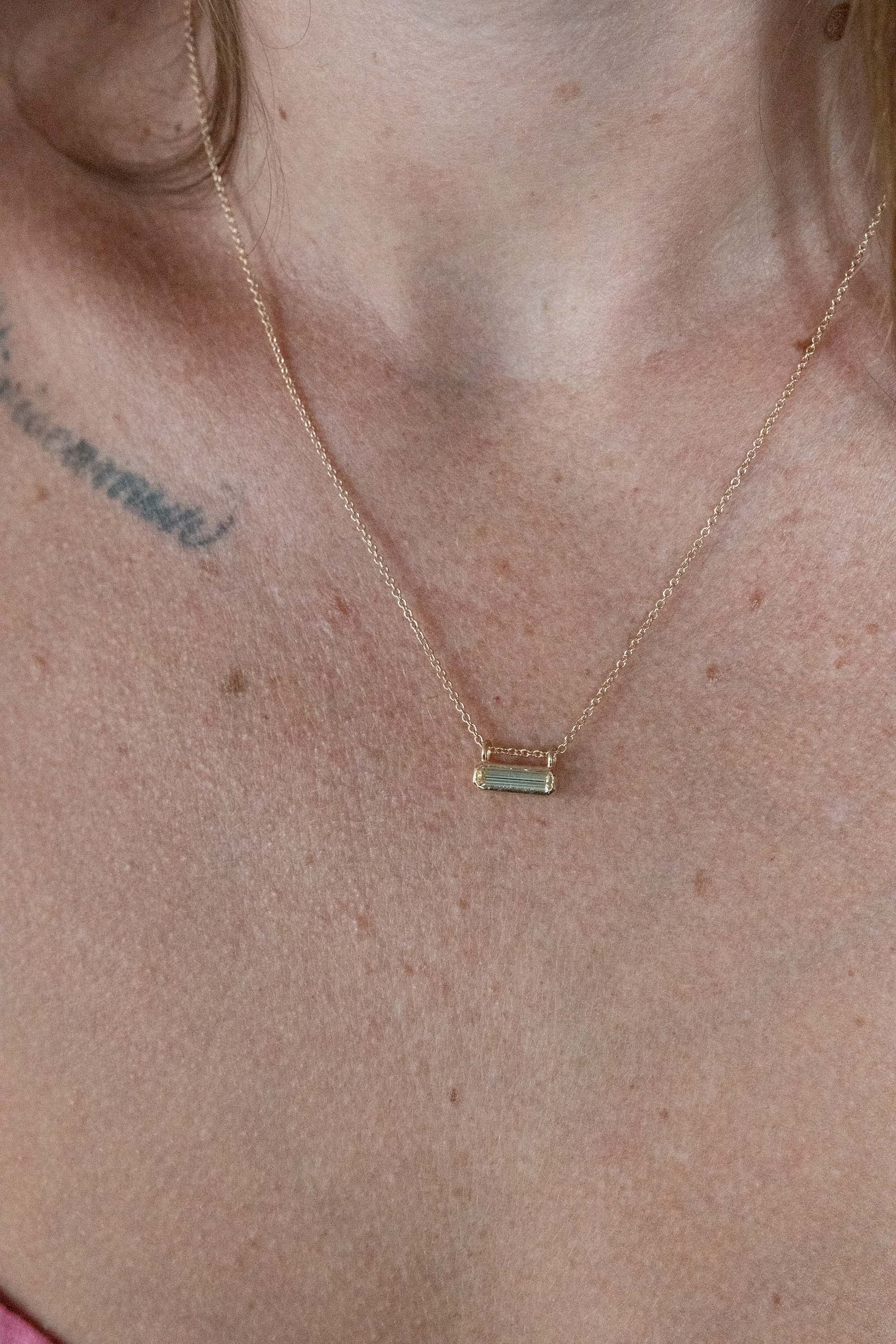 Shelter Anniversary Collection: One Of A Kind Yellow Sapphire Necklace