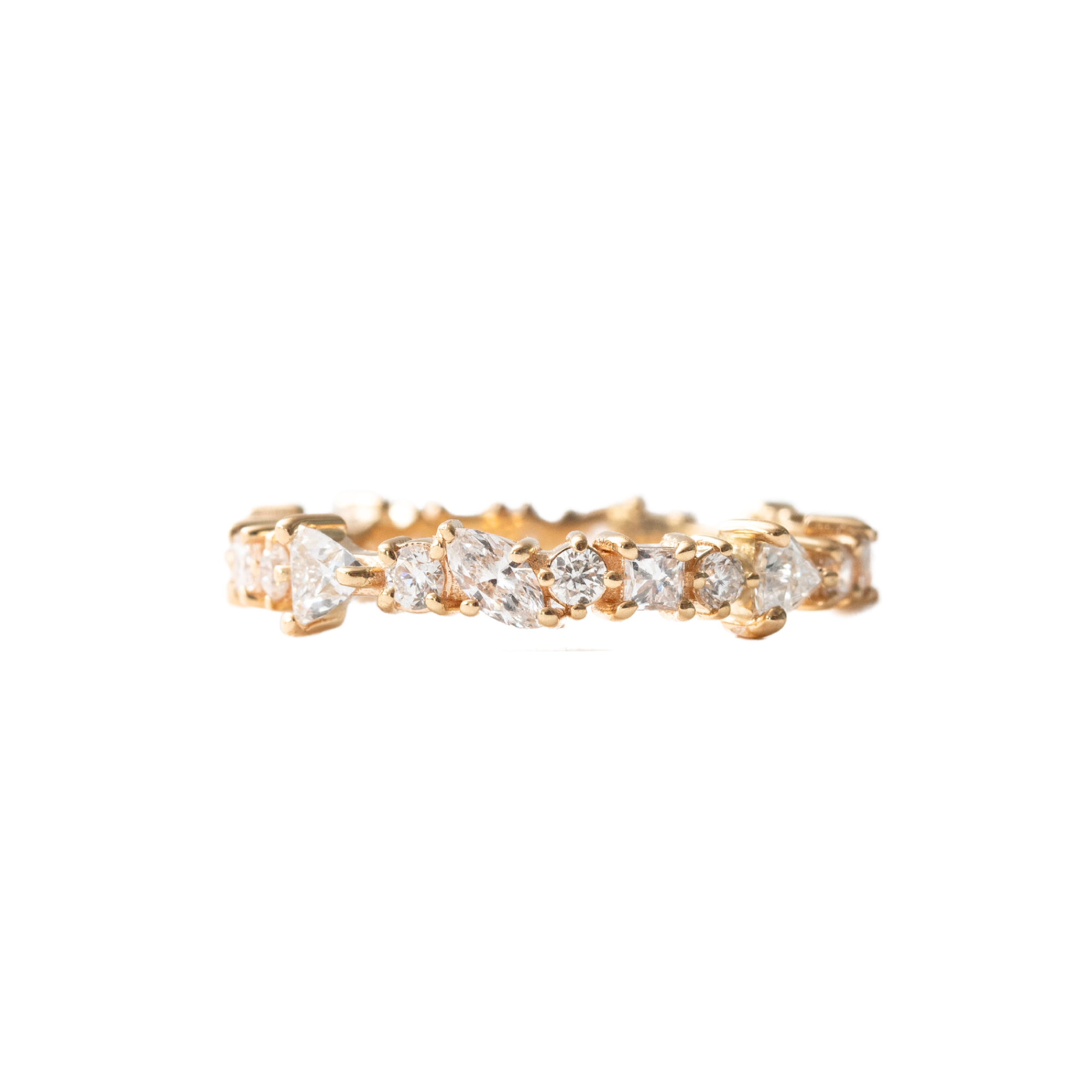 Mixed Shape Eternity Band