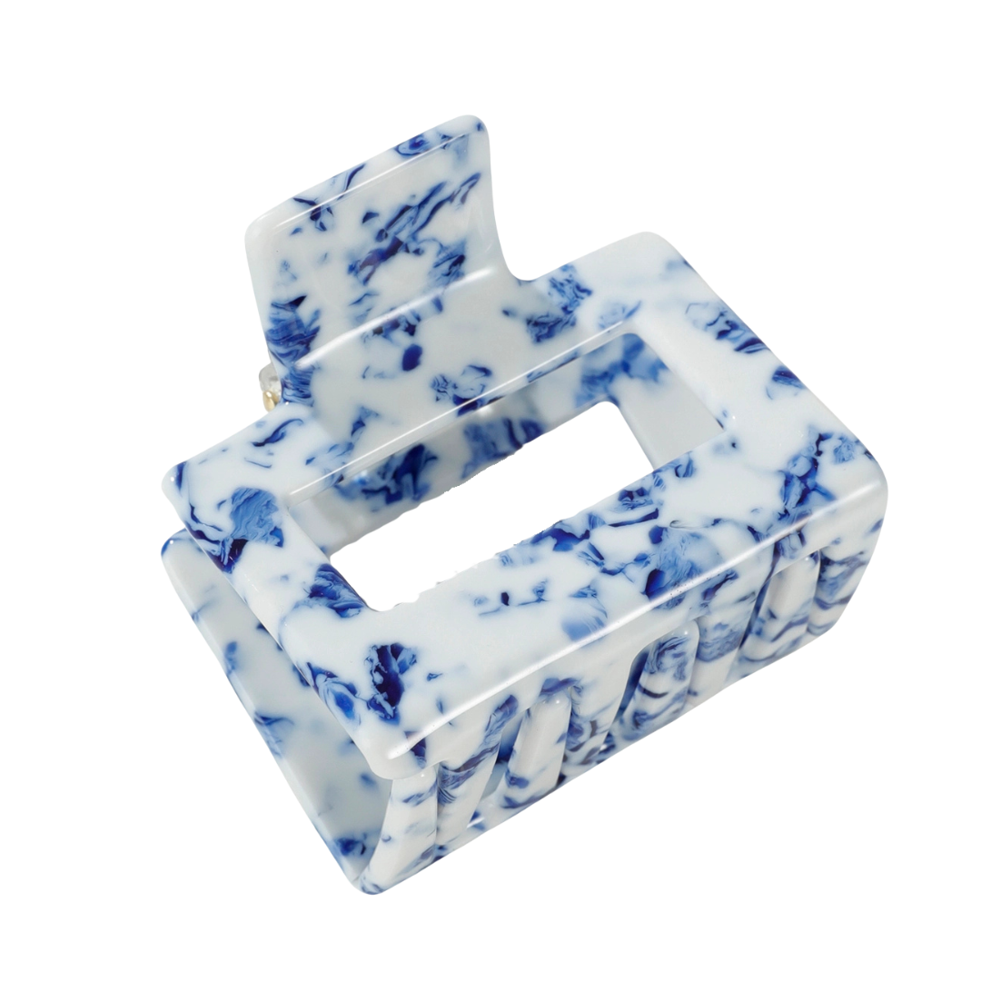 Simone Medium Claw Clip - Coastal Blue