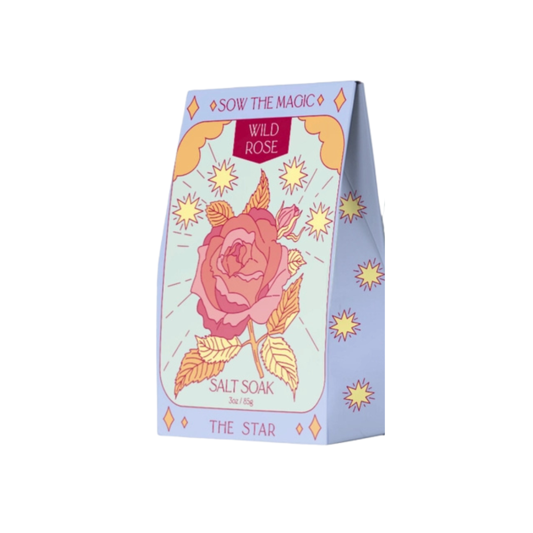 The Star Salt Soak in Wild Rose