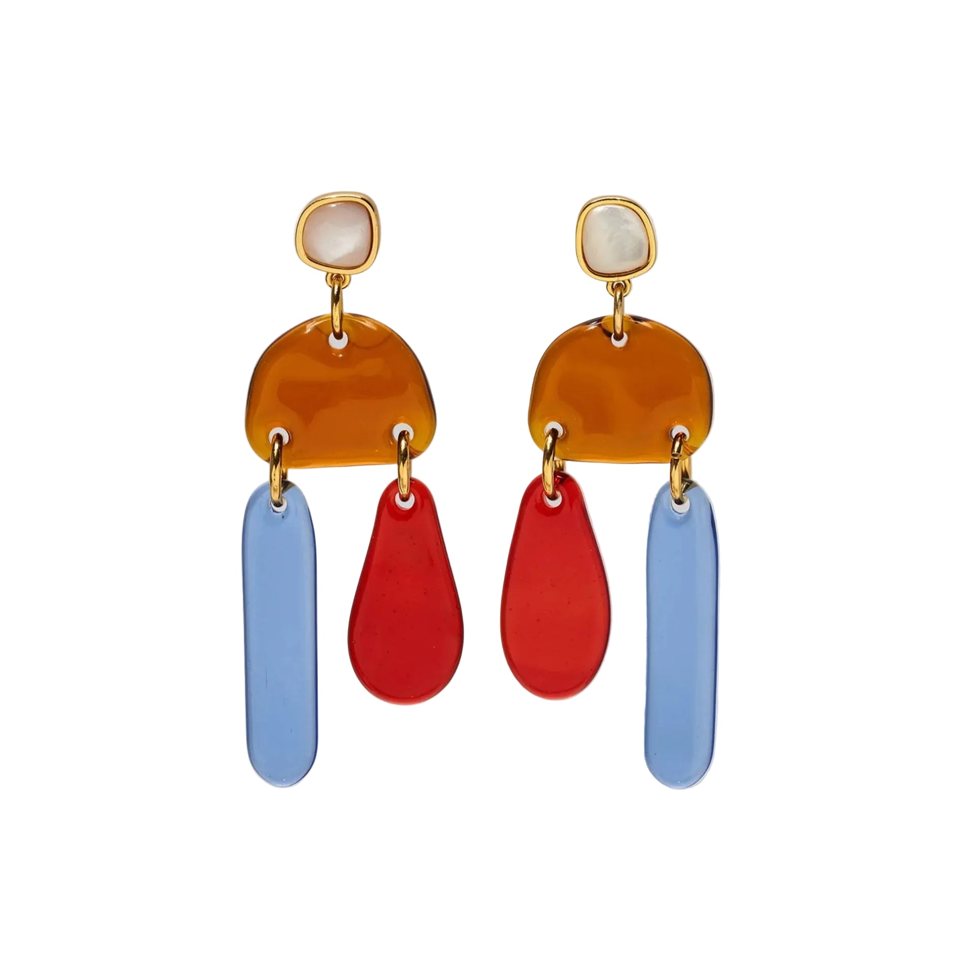 Sun and Sea Earrings