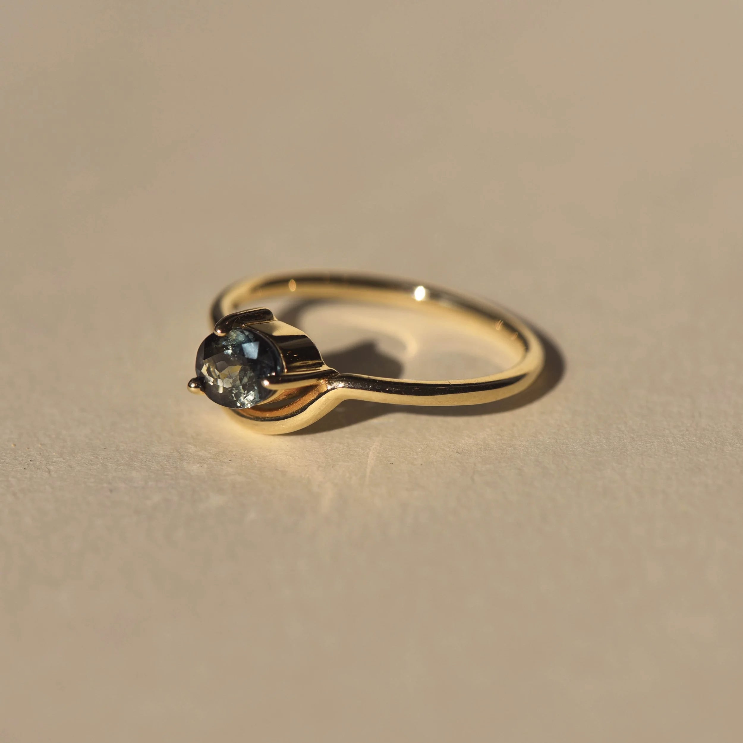 Sway Ring - Sapphire — Lindsay Lewis Trunk Show