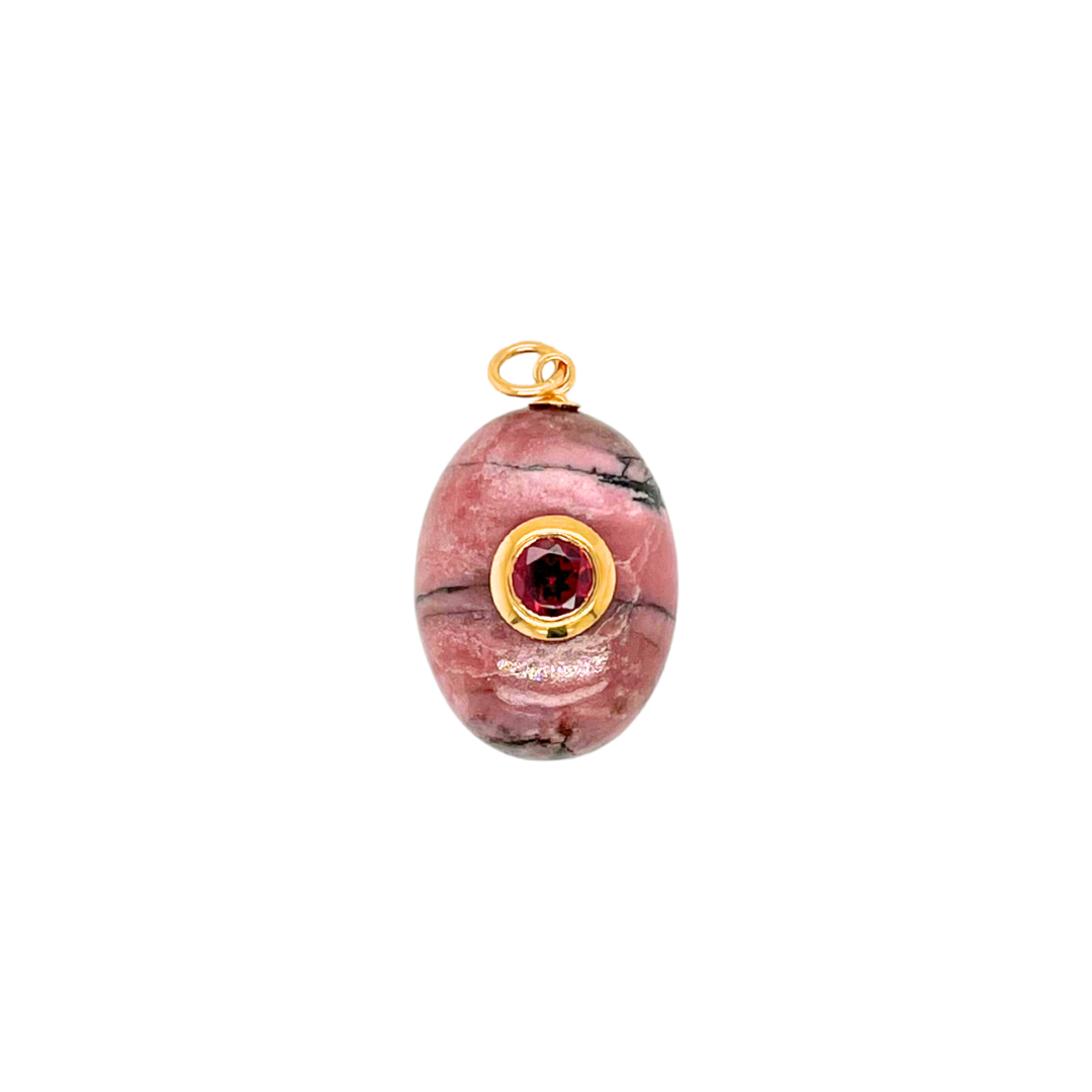 Rhodolite Garnet + Garnet Gemmie