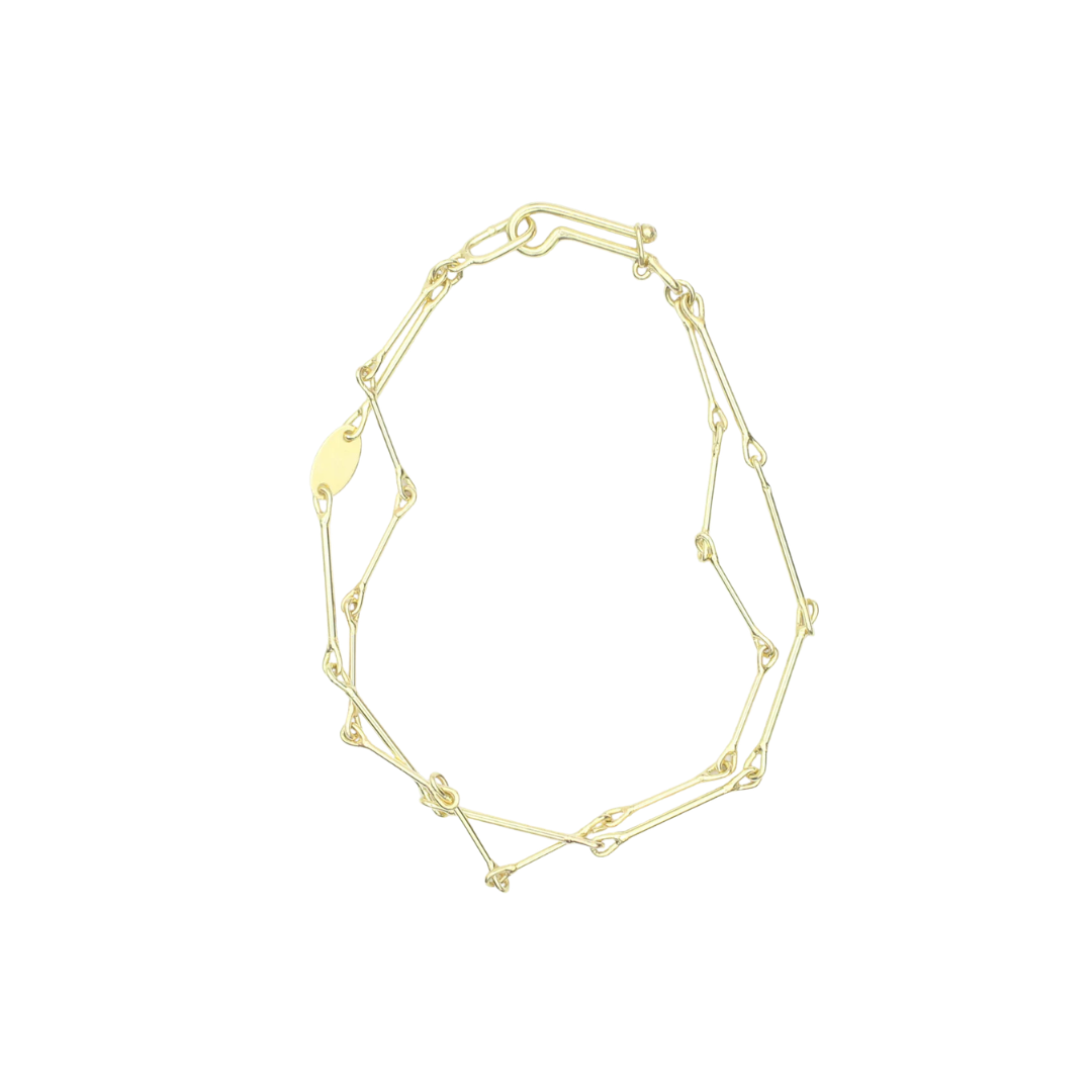 Needle Eye Chain Bracelet - Double Strand — Tura Sugden Residency