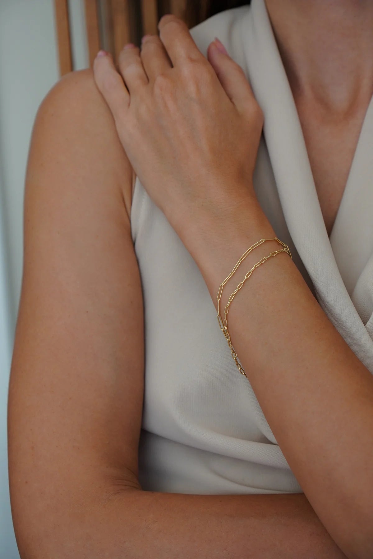 Silk LInk Bracelet - Double Strand — Tura Sugden Residency