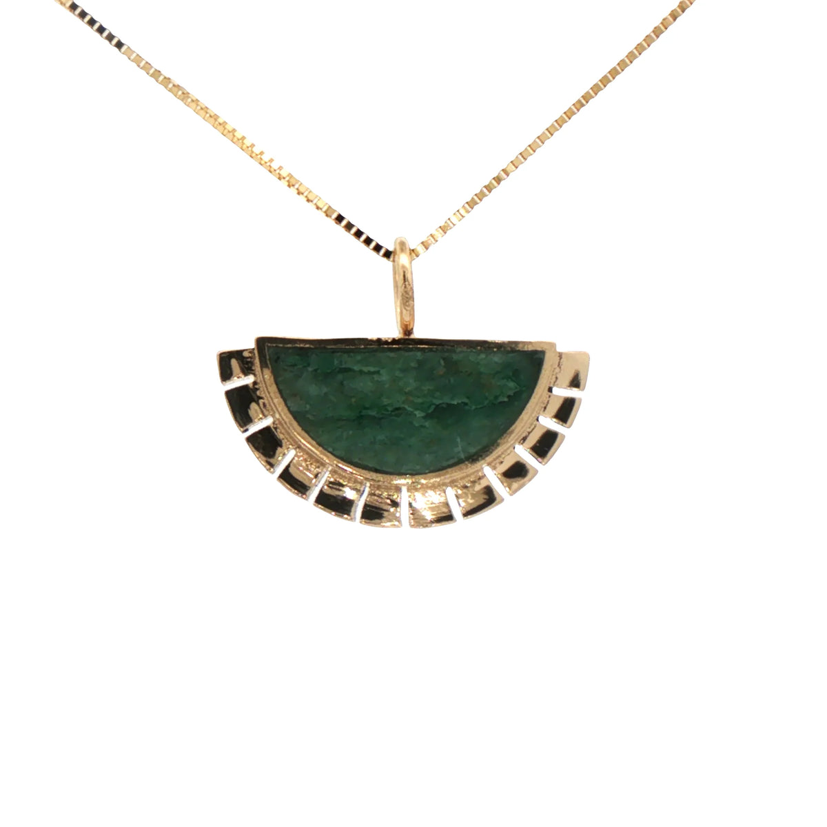 Selene Necklace - Mariposite — Young in the Mountains Residency